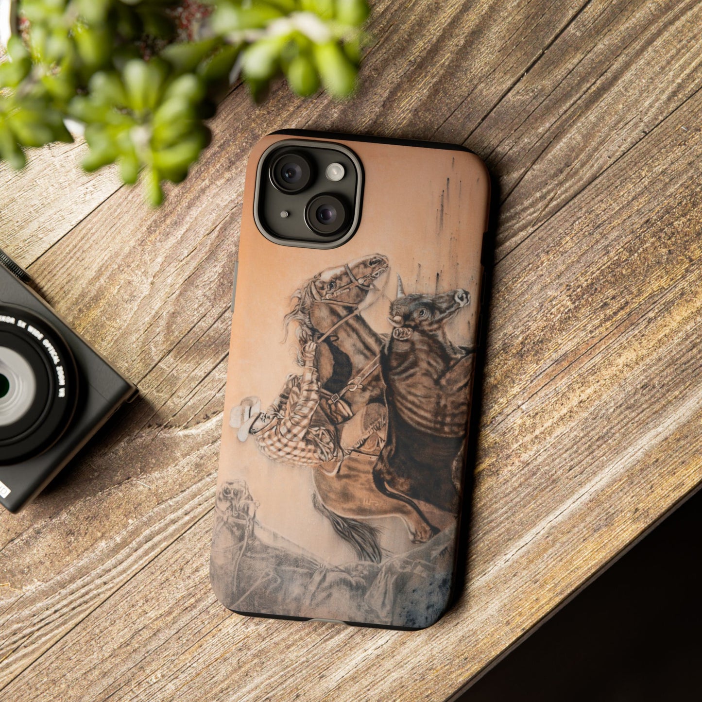 Get Some. Bulldogging Phone Case