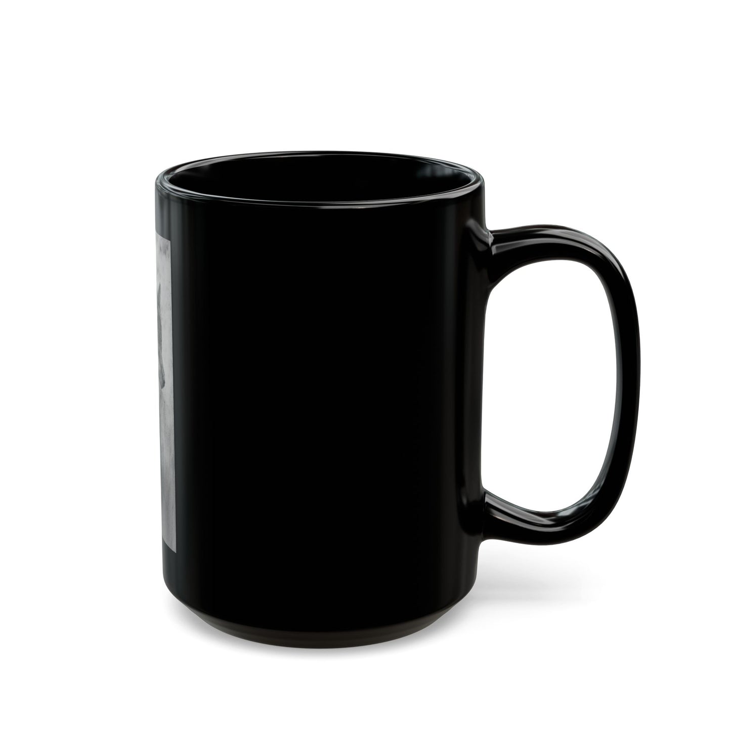 Specter, Wolf Design Black Mug
