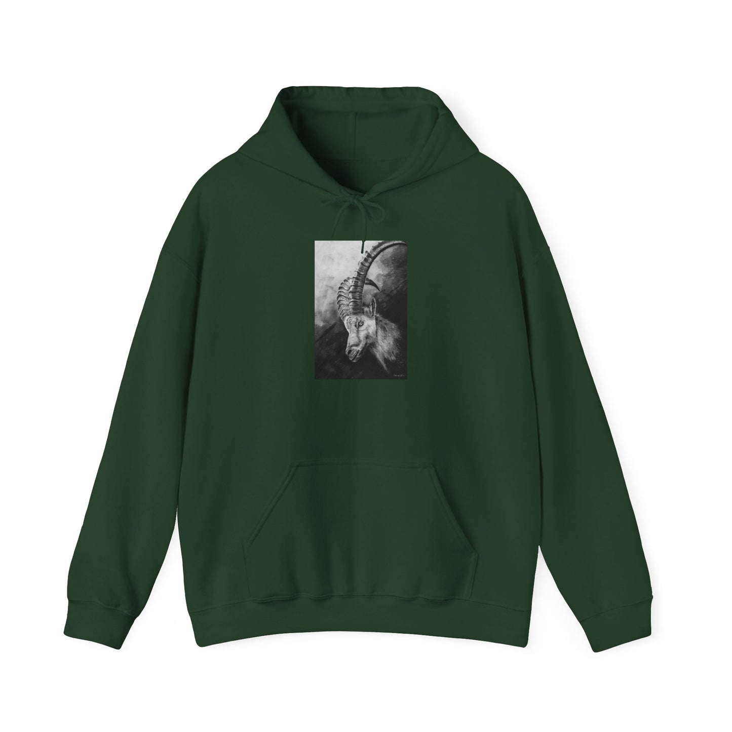 Apex, Alpine Goat Graphic Unisex Hoodie