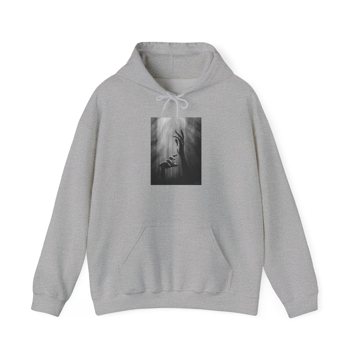 Divine Dance. Artistic Unisex Hooded Sweatshirt