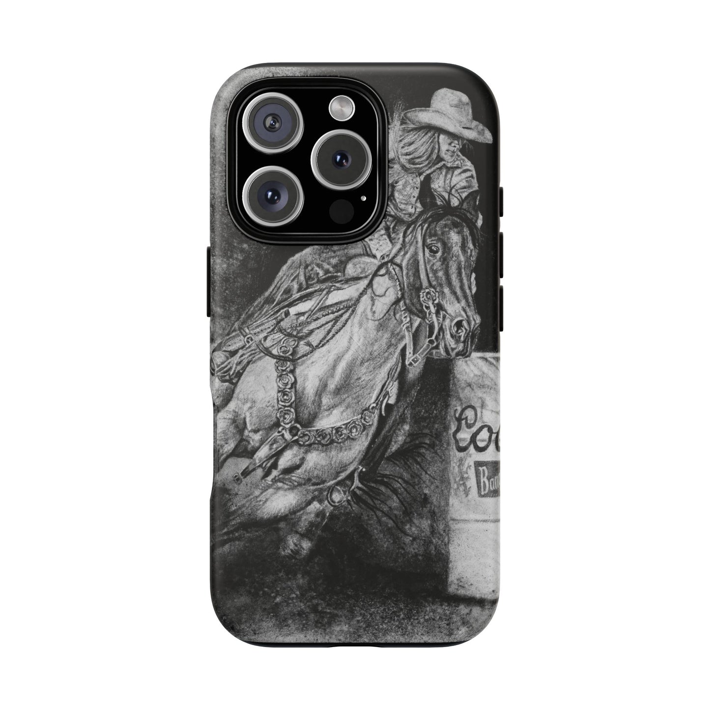 Sophie's Run. Rodeo Barrel Racer Phone Case