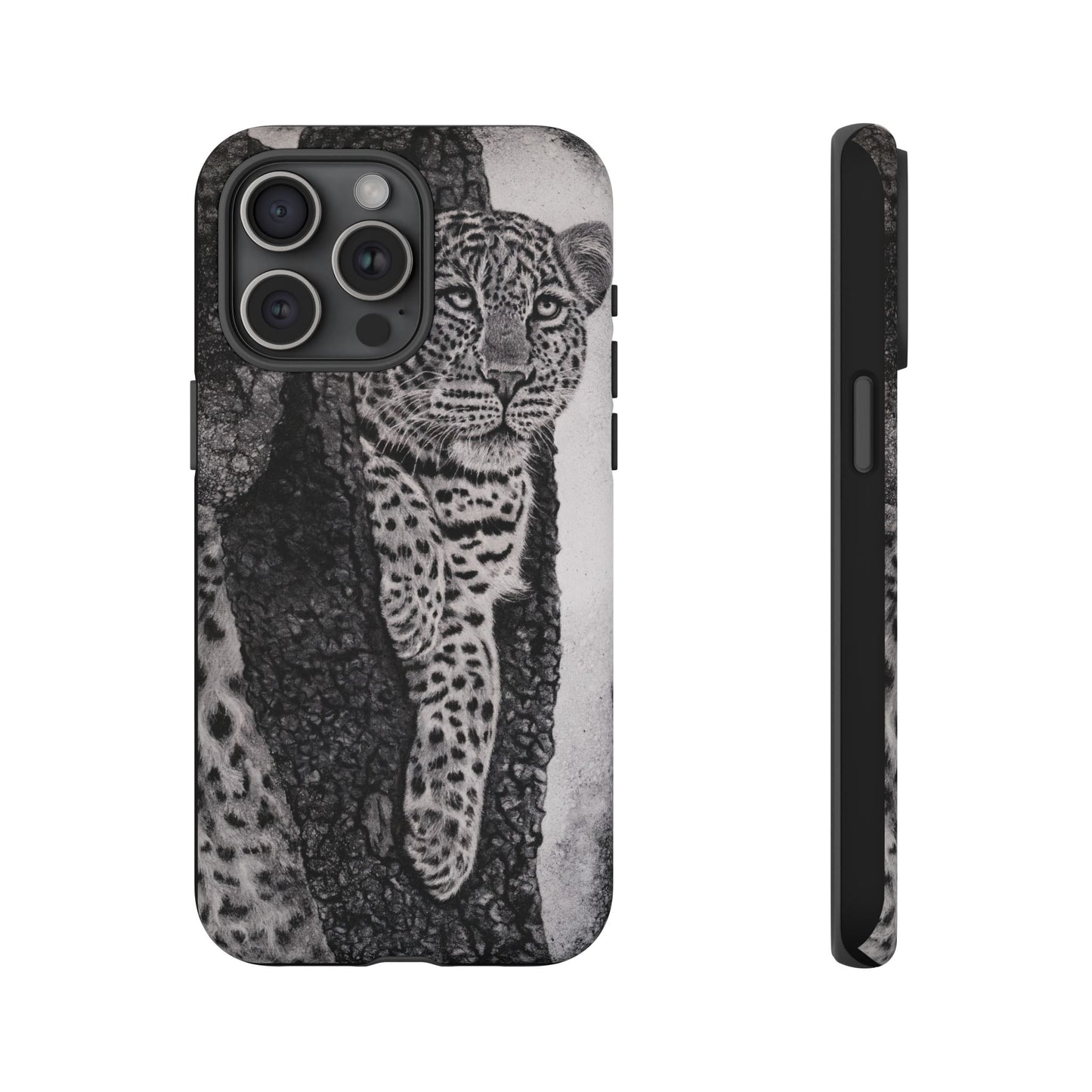 Tree Hugger, Leopard Phone Case