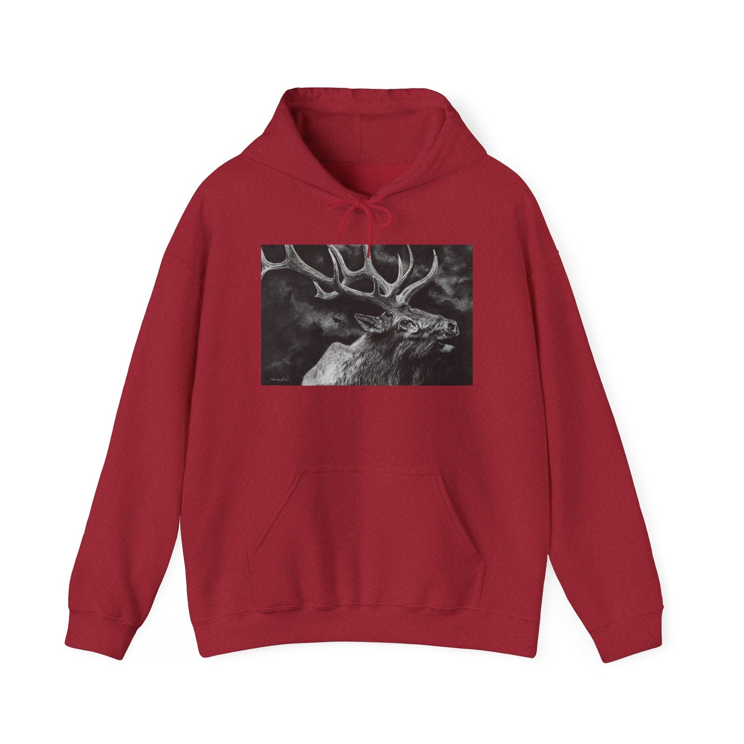 Gladiator, Elk Hooded Unisex Sweatshirt