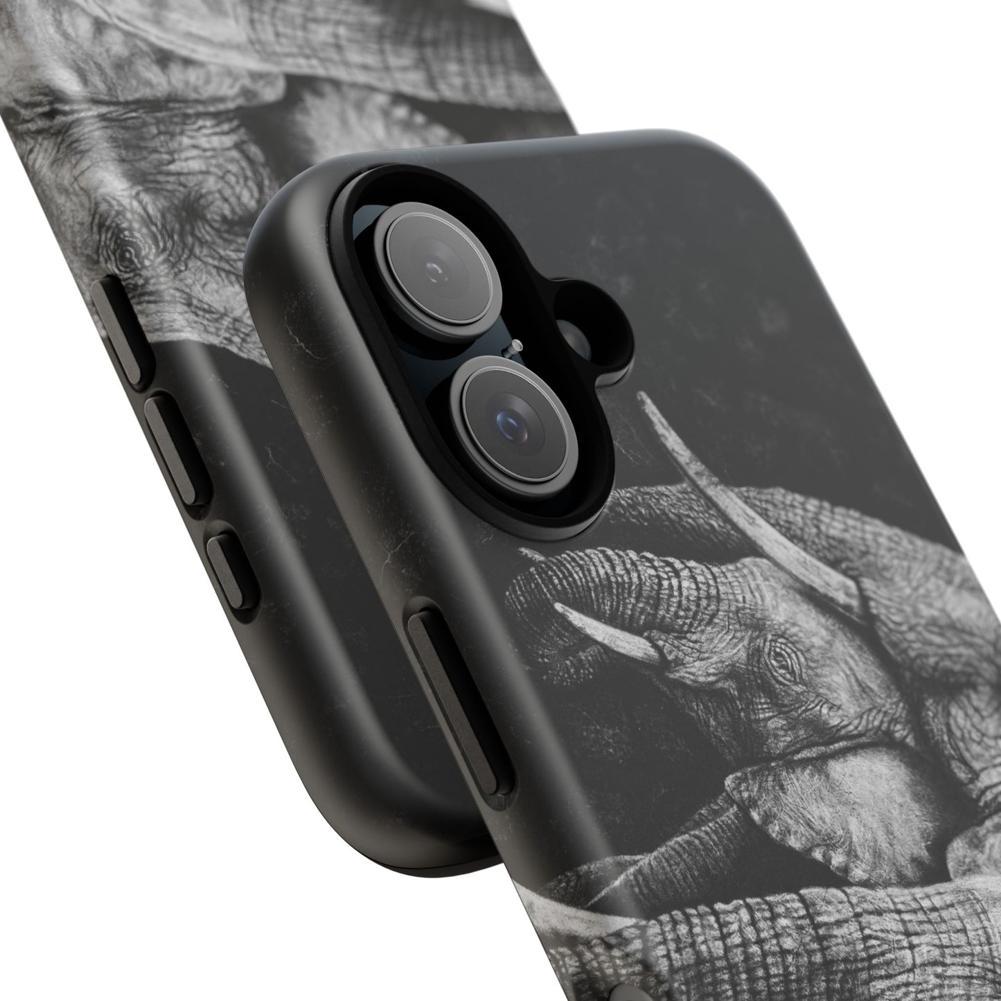 Brushland Bond. Elephant Art Tough Phone Case