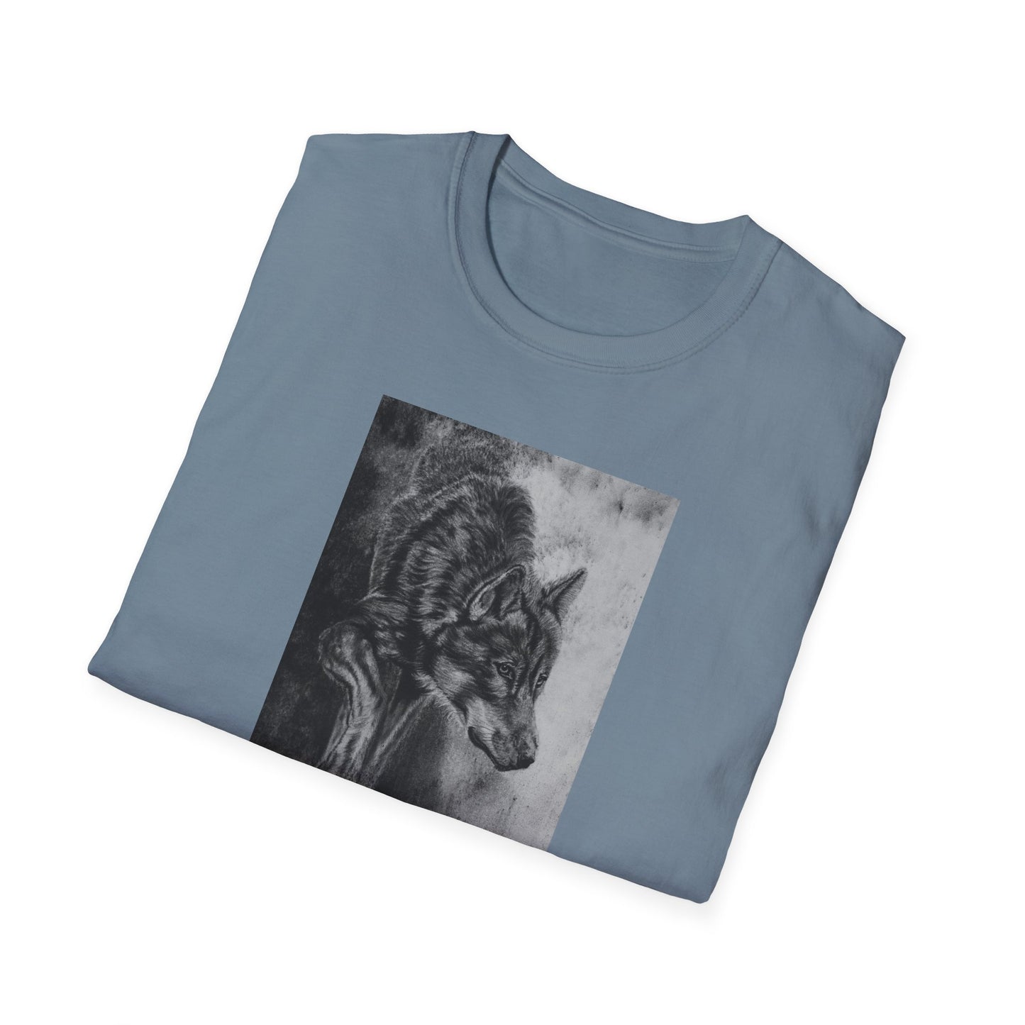 Specter, Wolf Graphic Unisex Softstyle T-Shirt
