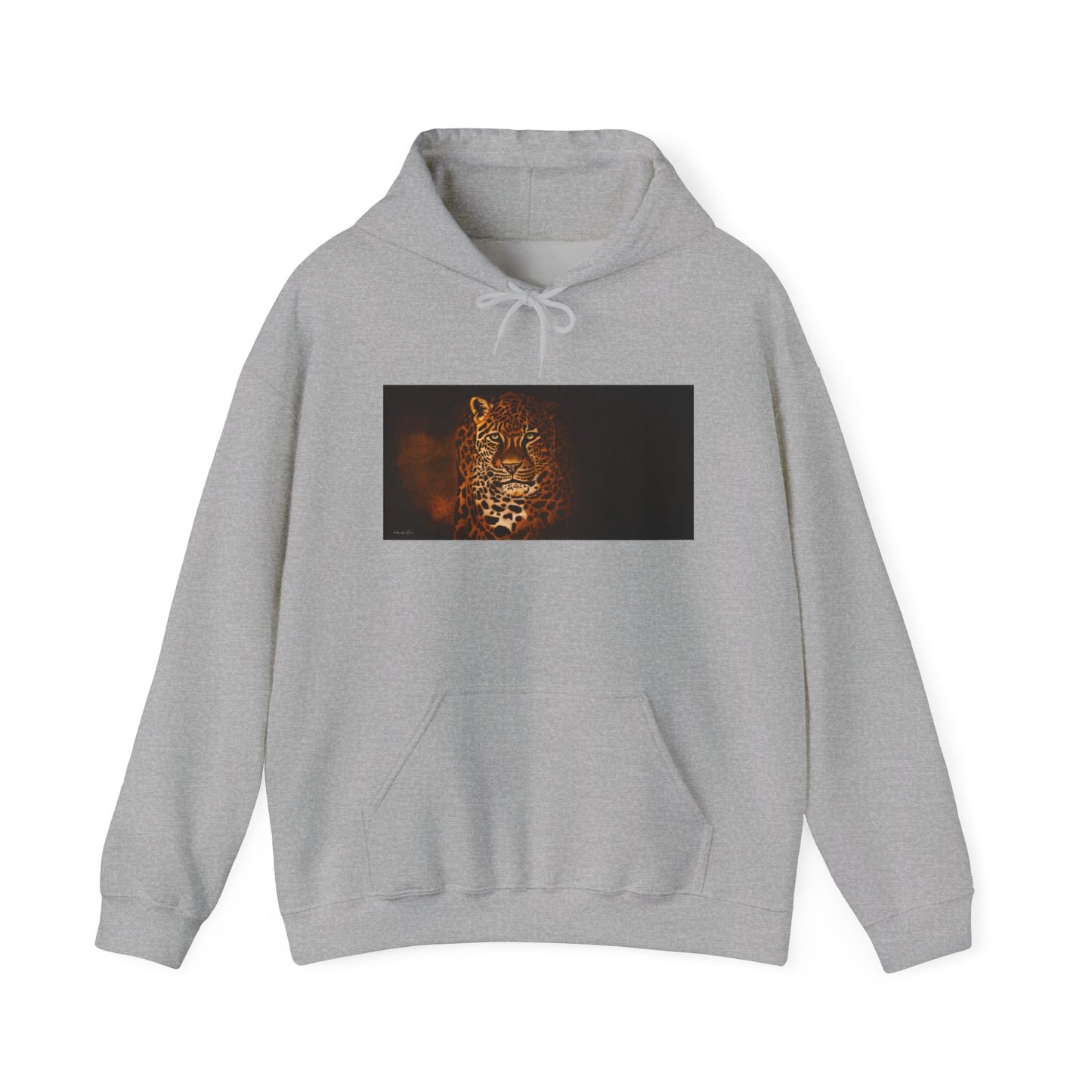 Shadow Hunter, Leopard Print Unisex Hoodie