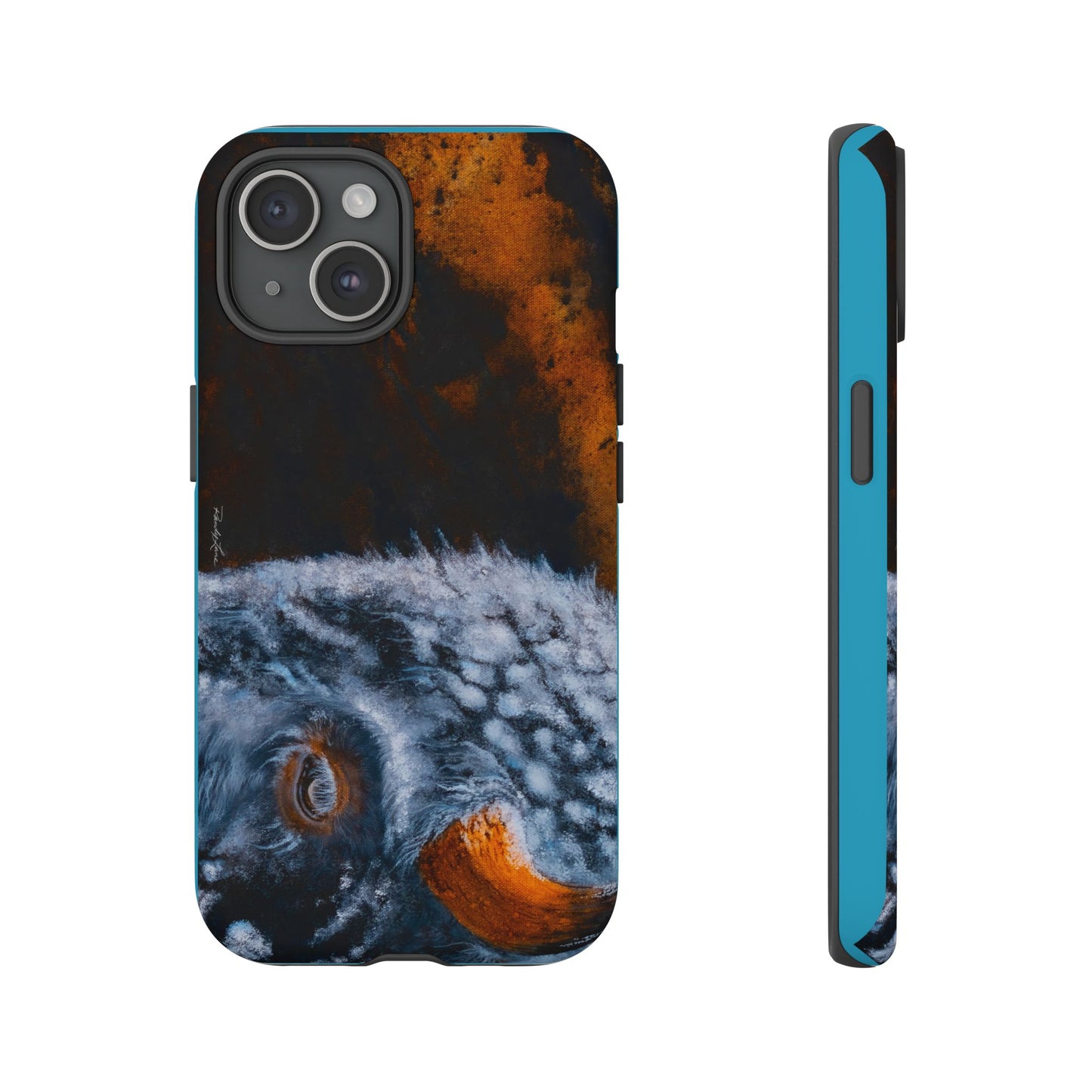 Storm Bison, Artistic Phone Case