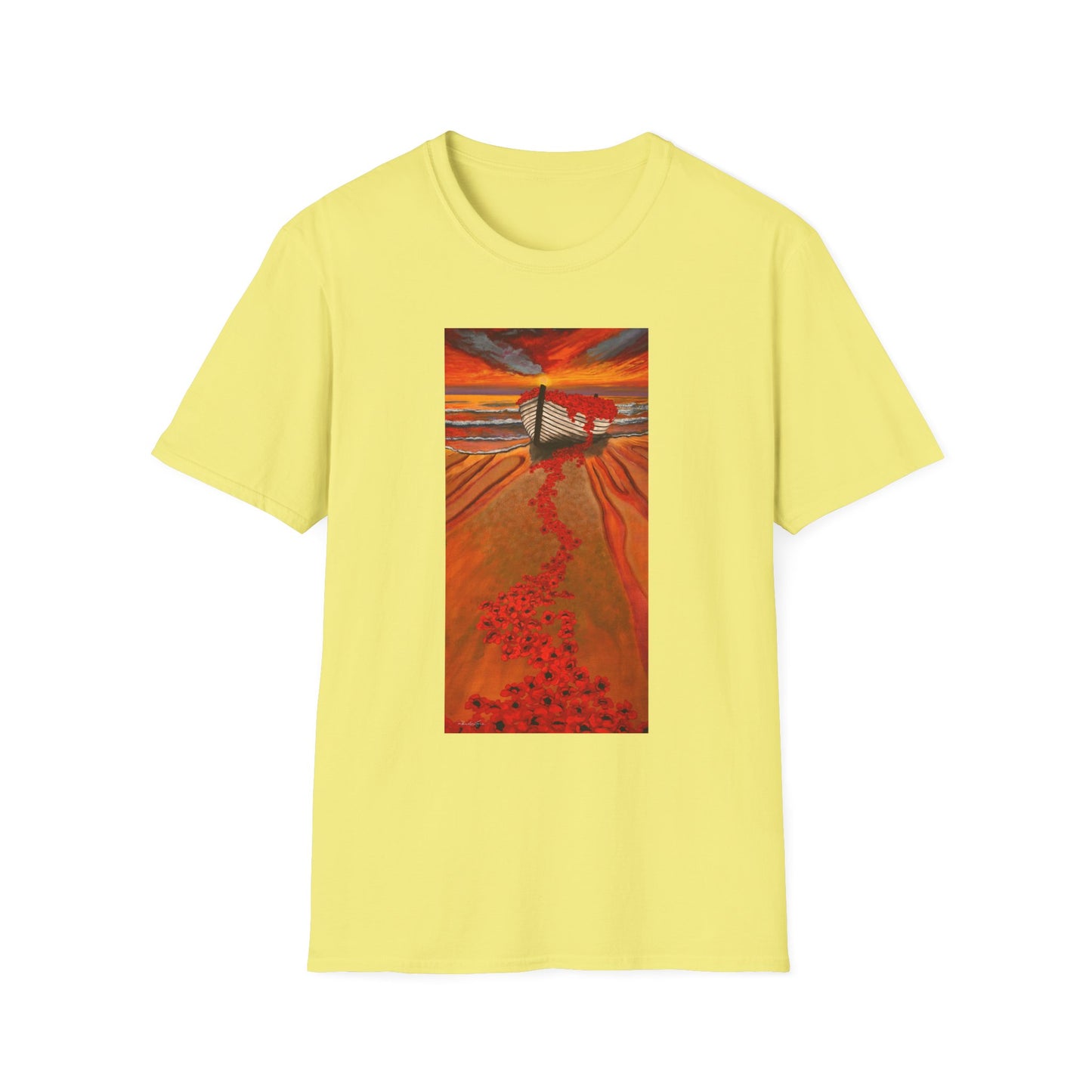 Grace Garden, Unisex Softstyle T-Shirt