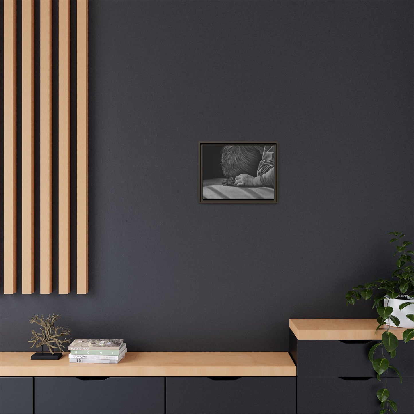 The Gift, Framed Matte Canvas Wall Art