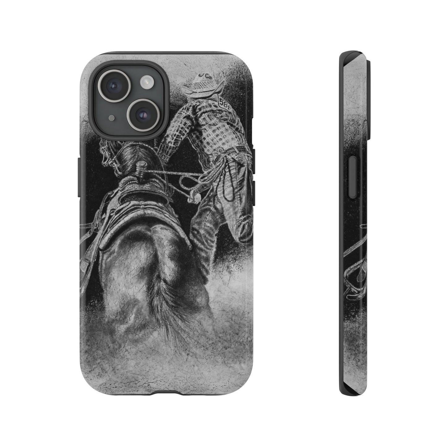The Dismount. Steer Roper Phone Case