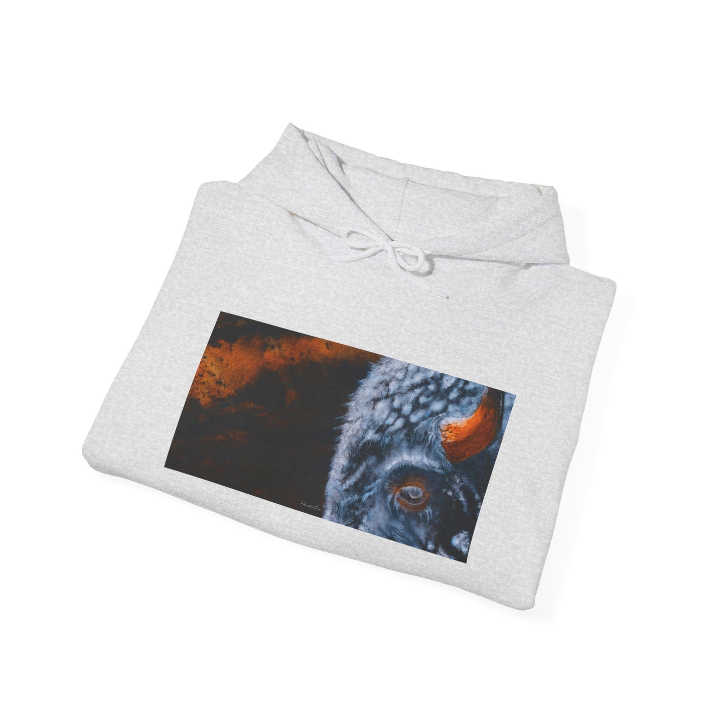 Storm Bison, Unisex Hoodie