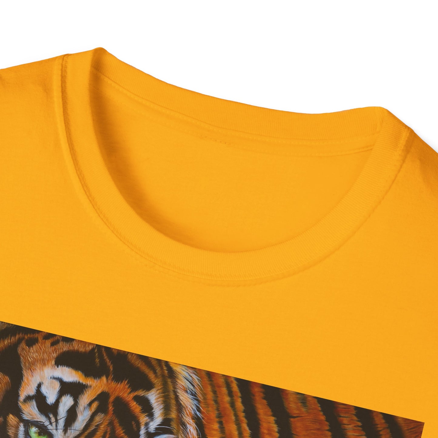 Tiger Stripe, Tiger Graphic T-Shirt, Unisex Softstyle Tee