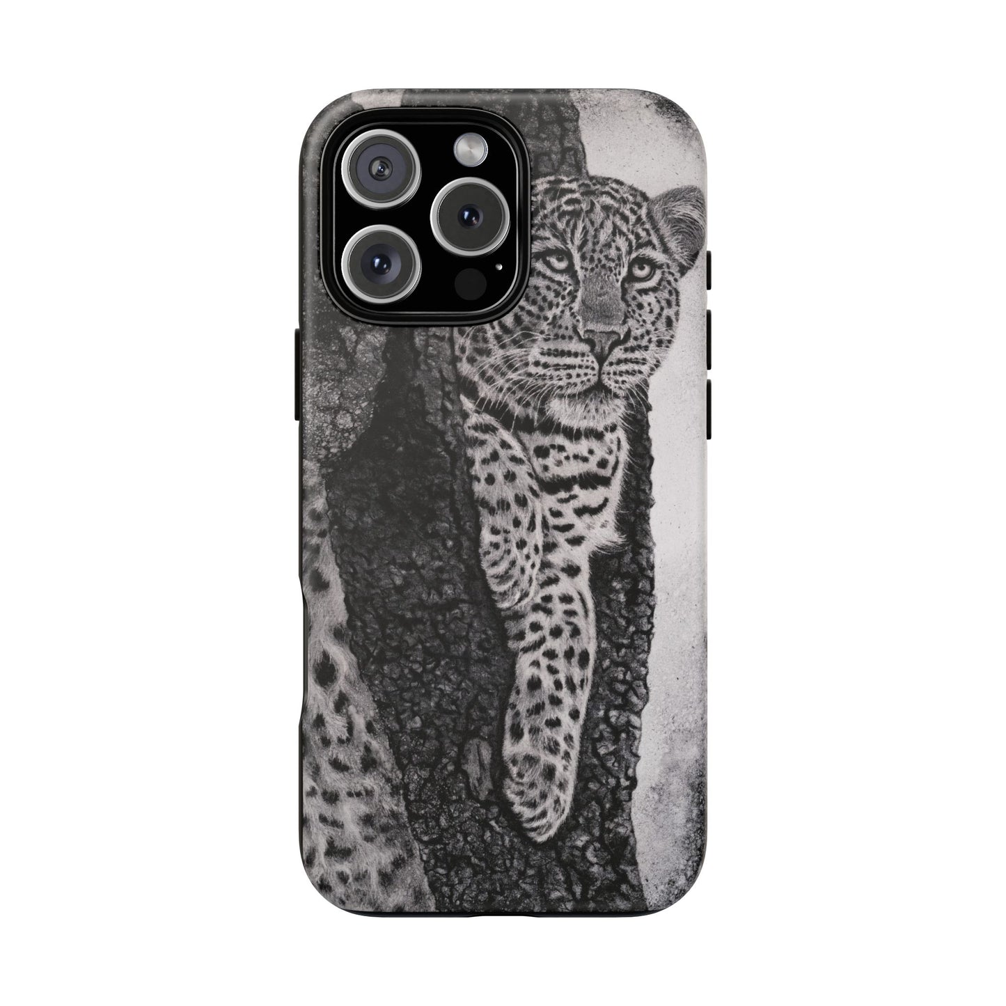 Tree Hugger, Leopard Phone Case