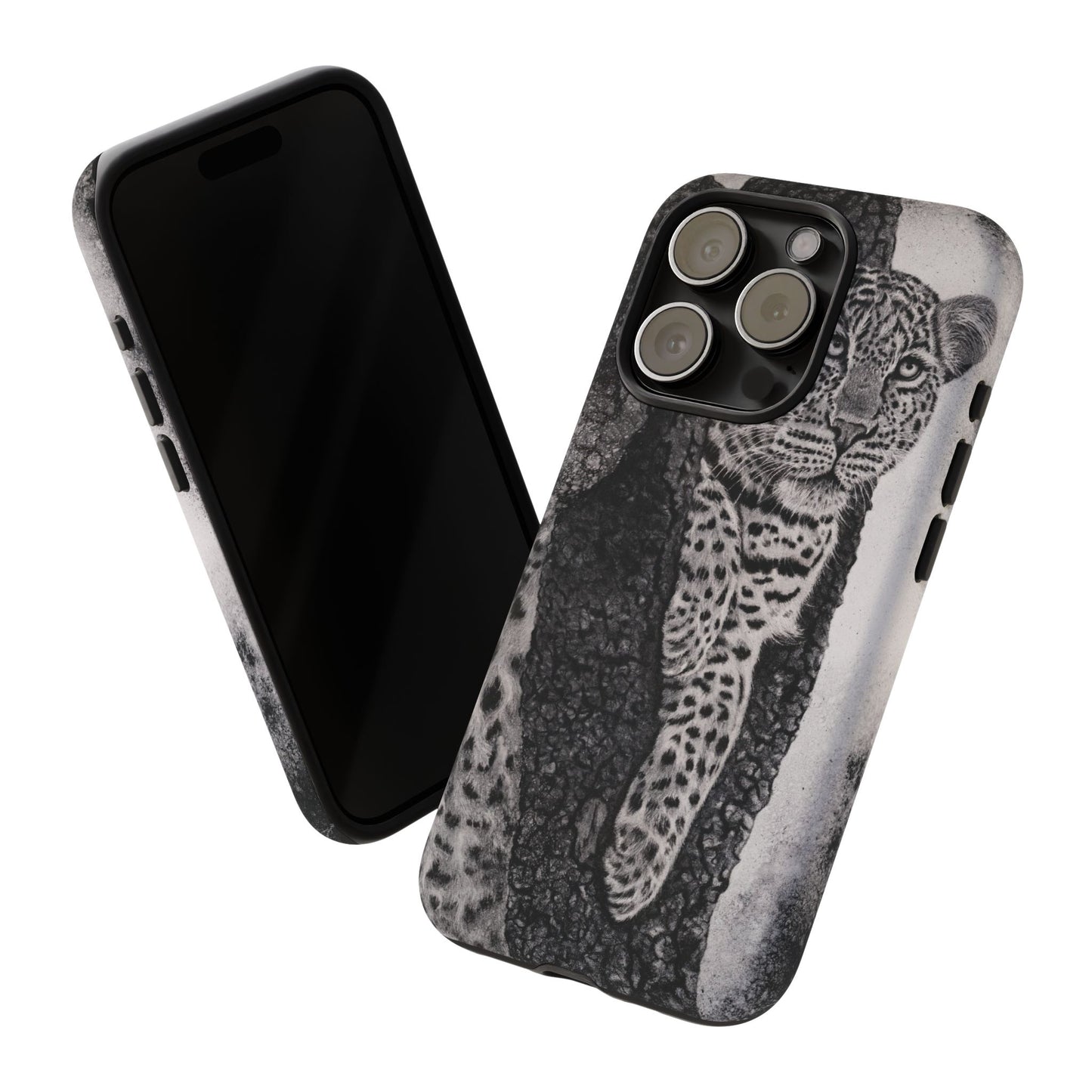 Tree Hugger, Leopard Phone Case