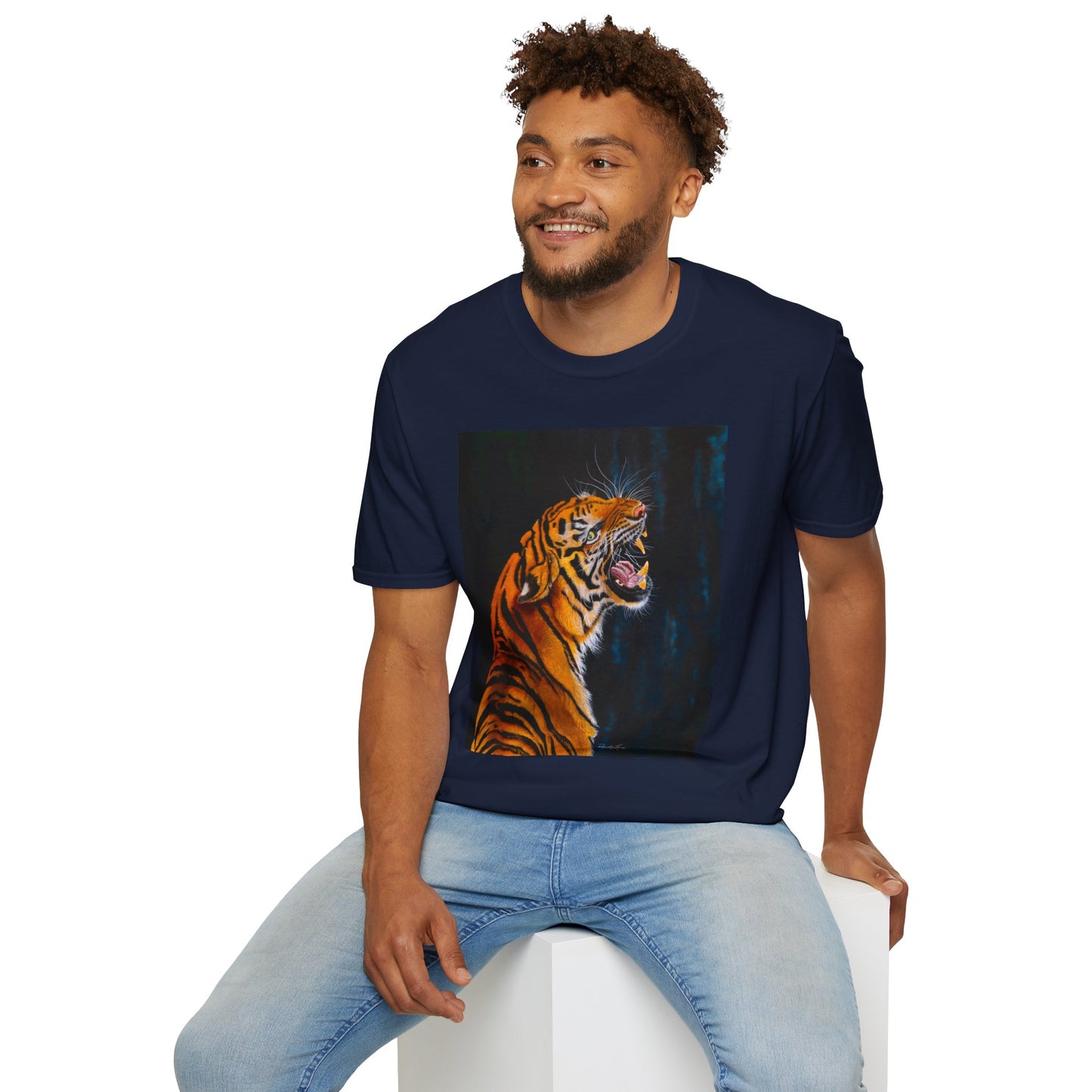 Beautifully Bold, Tiger Roar Unisex Softstyle T-Shirt