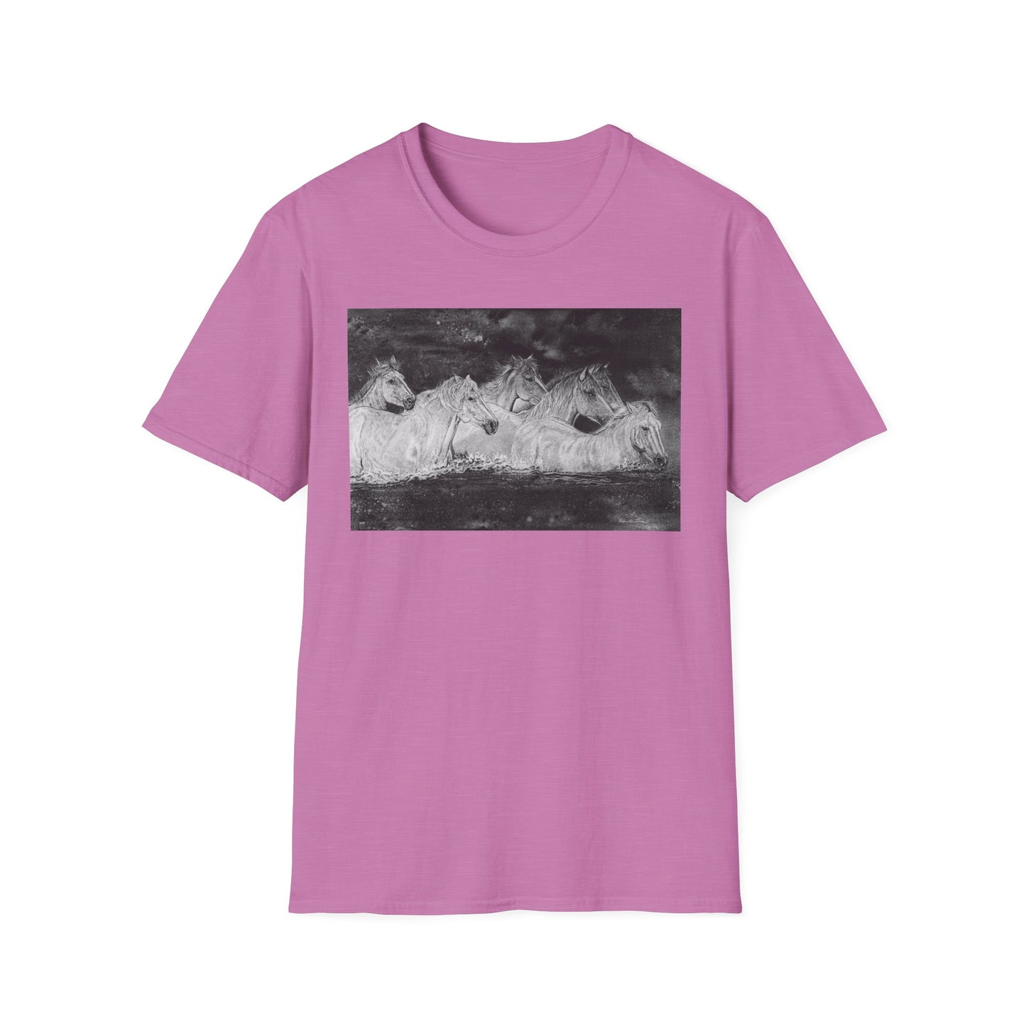 Night Swim, Horse Unisex Tee,