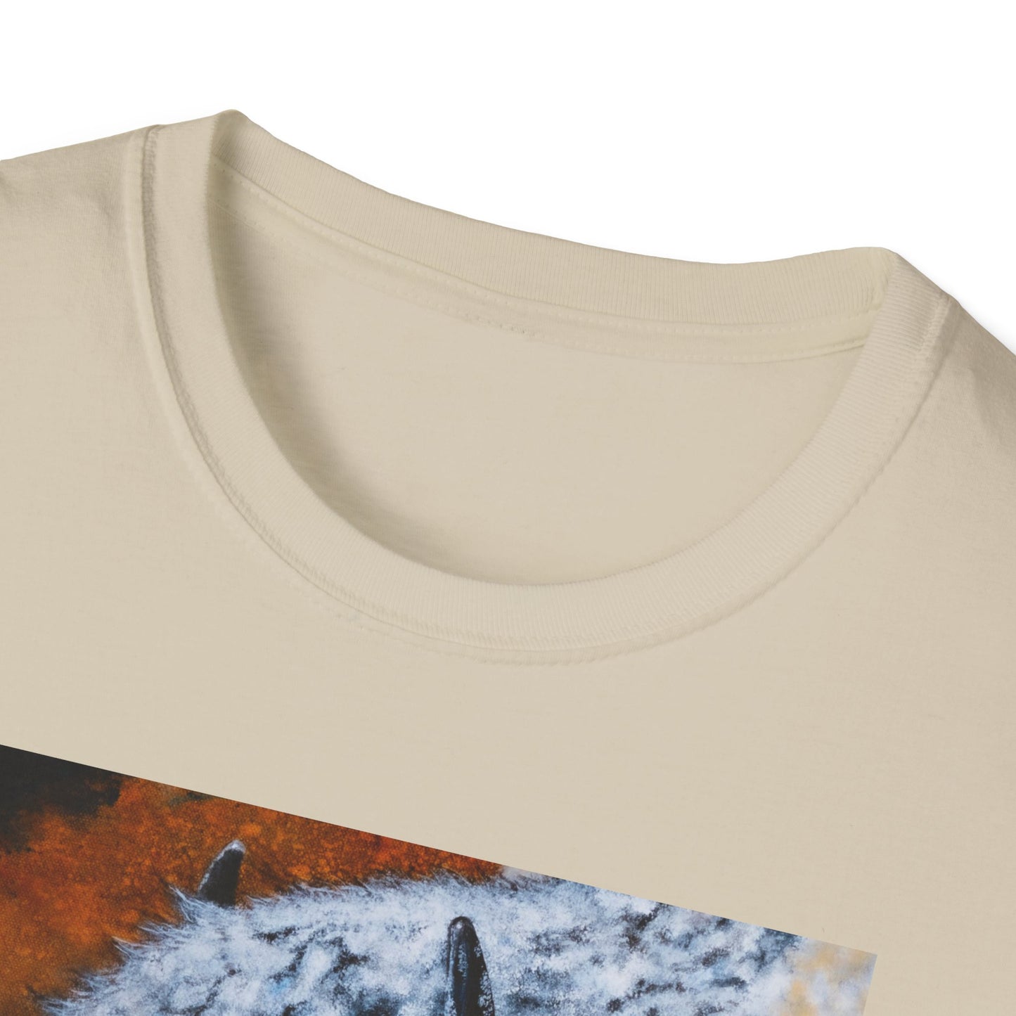 Storm Bison, Unisex Softstyle T-Shirt