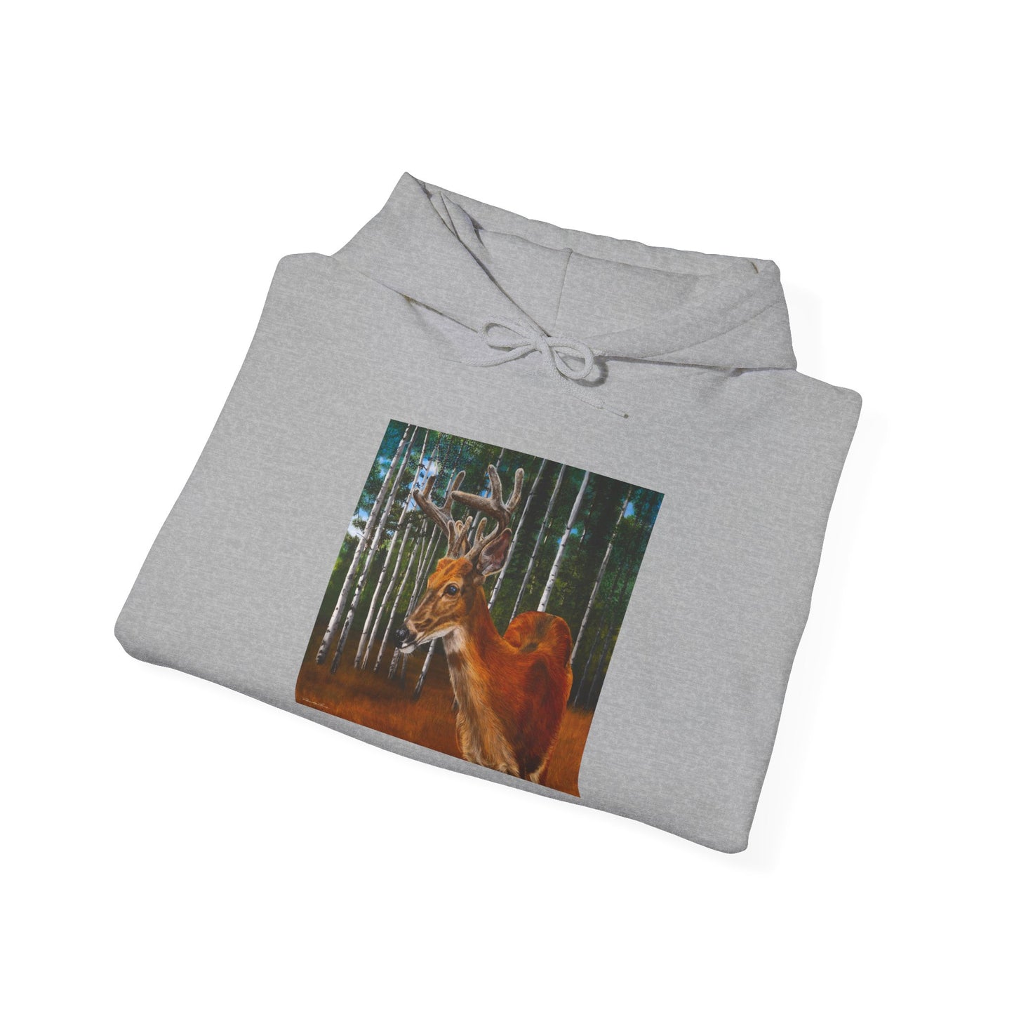 Velvet Crush, Deer Unisex Heavy Blend™ Hooded Sweatshirt