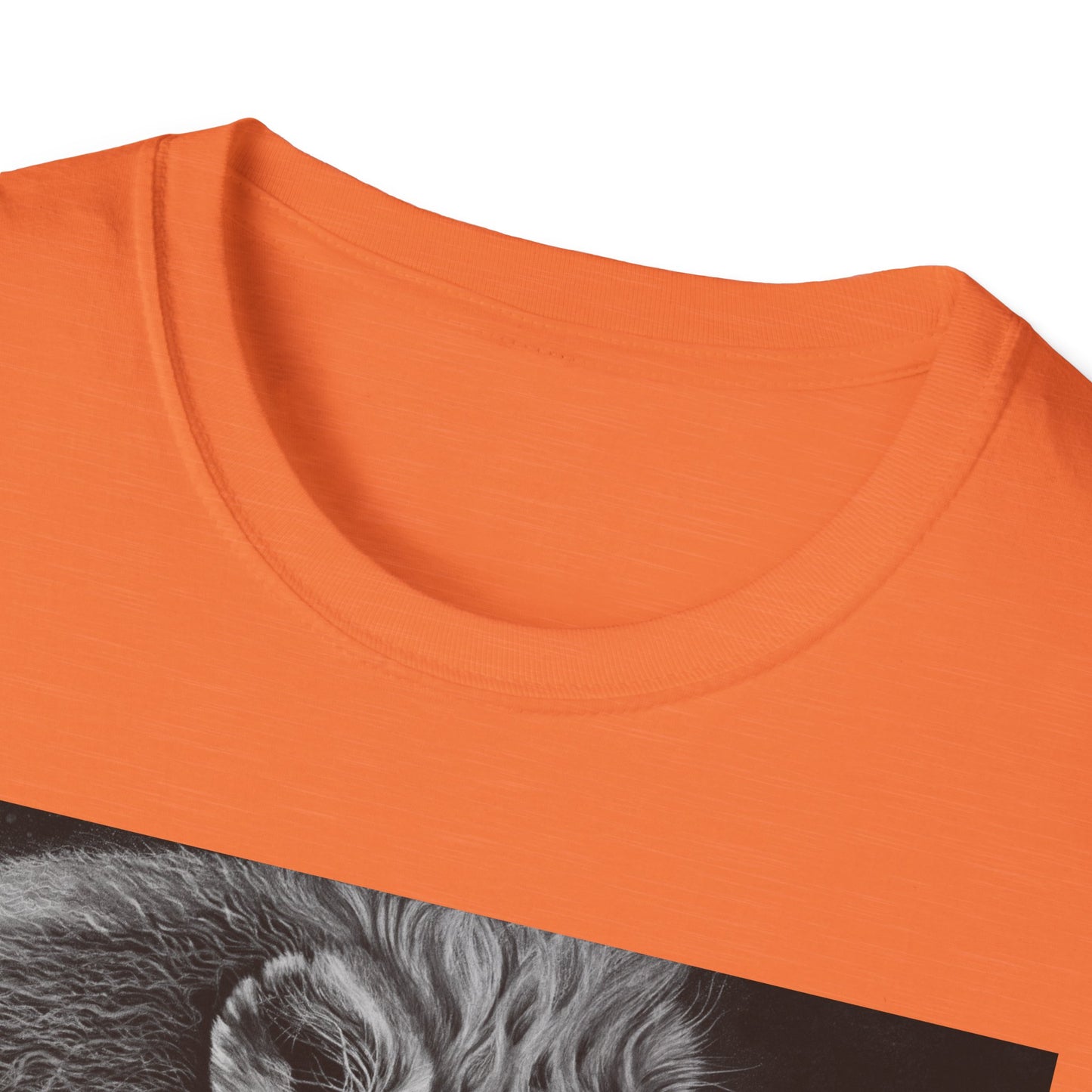 King of Cool, Lion Graphic Tee - Unisex Softstyle T-Shirt