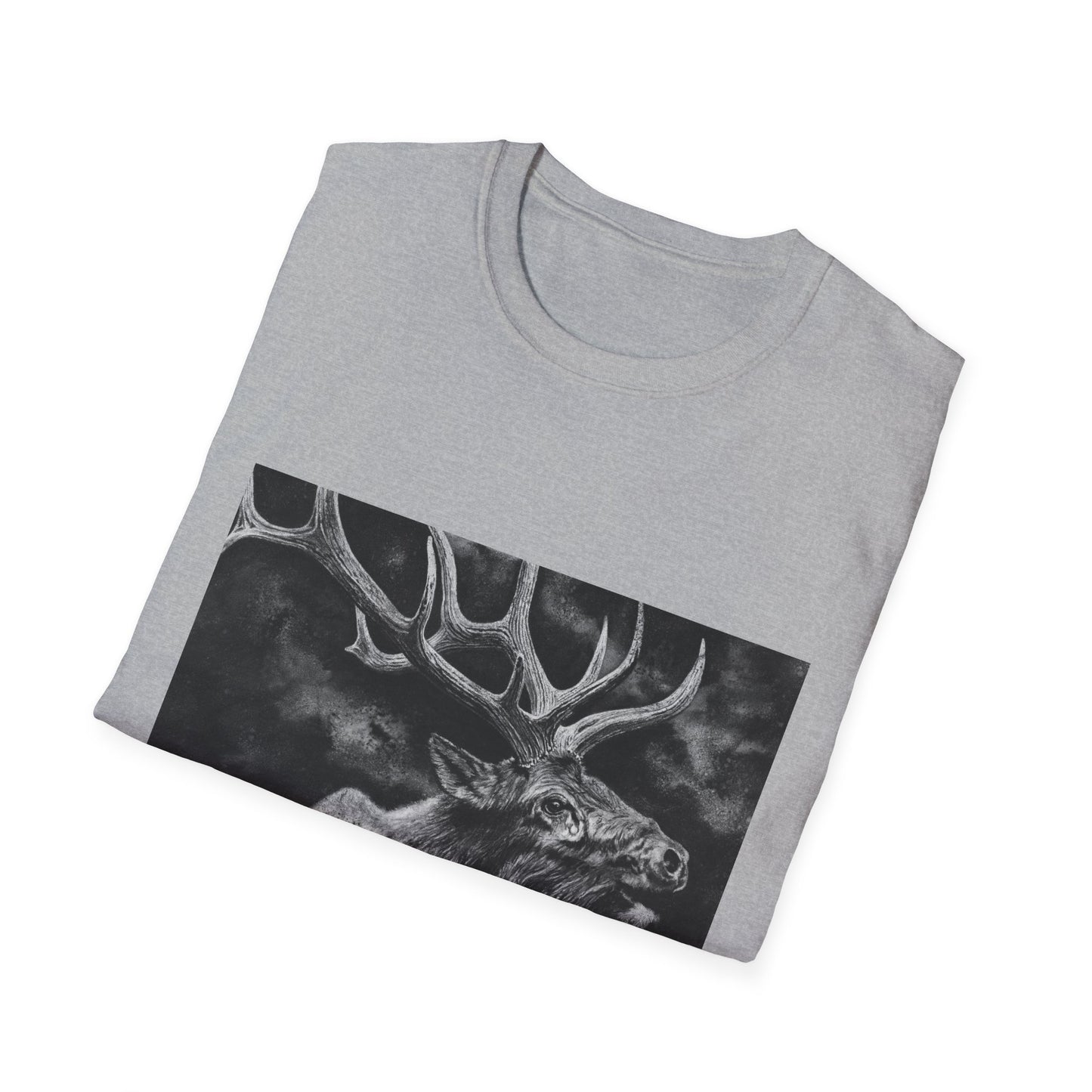Gladiator, Elk Design Unisex Softstyle Tee