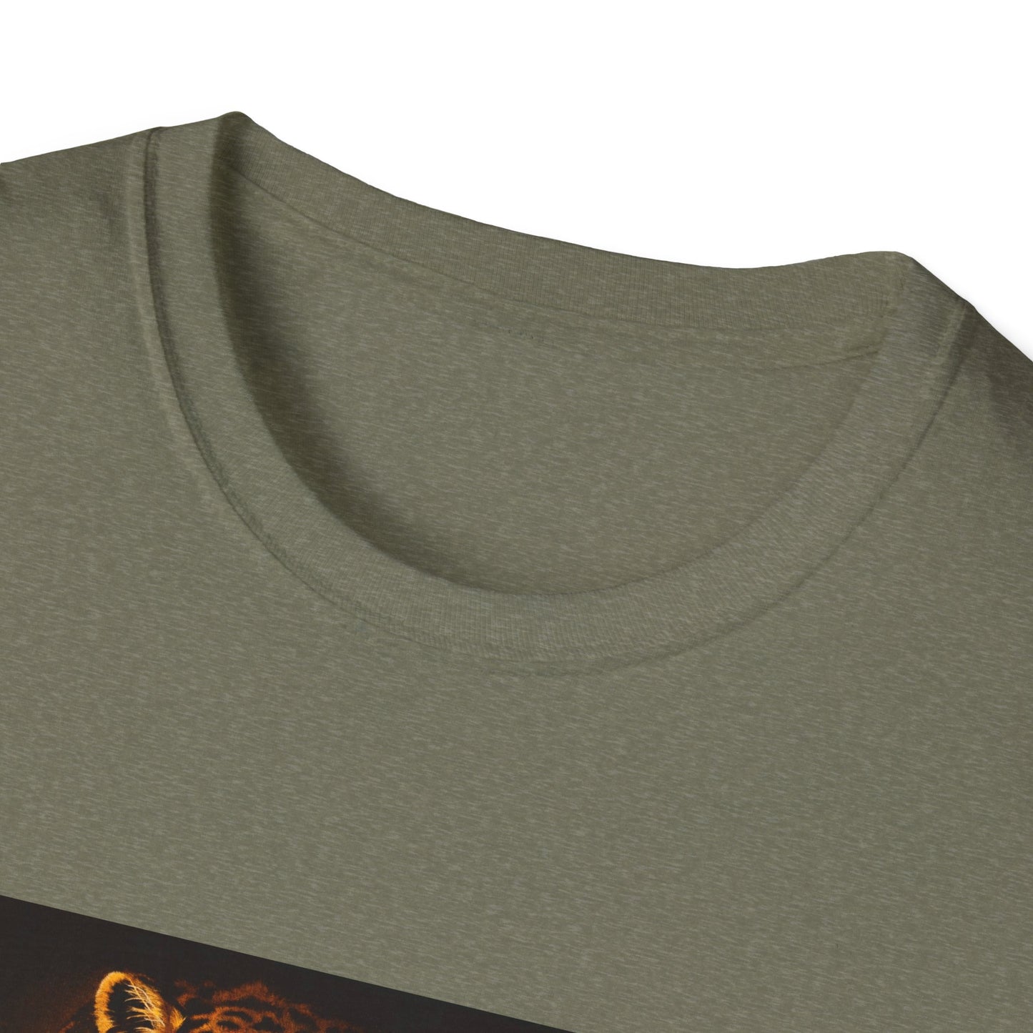 Shadow Hunter, Leopard Unisex Softstyle T-Shirt