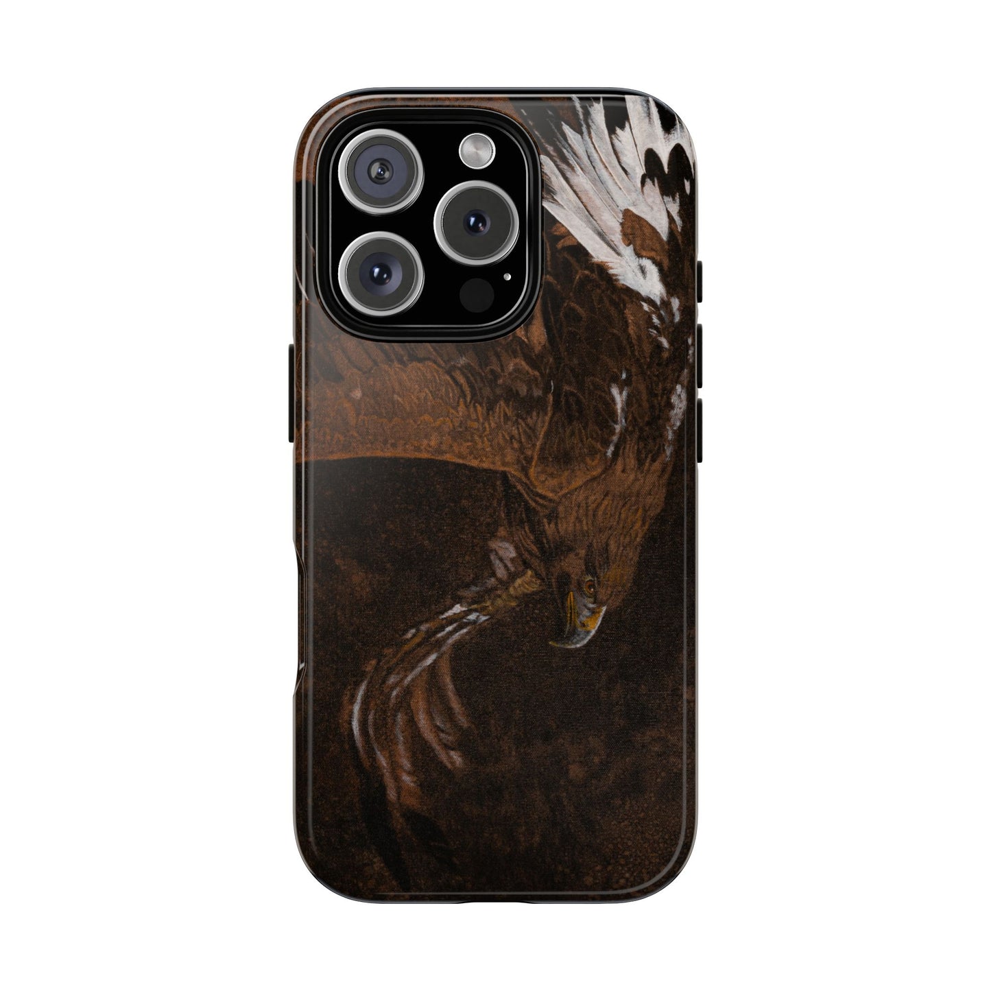 Golden Flight, Eagle Design Phone Case, Tough Cases