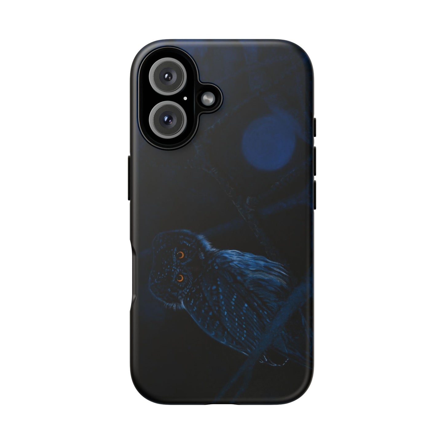 Bright Eyes, Owl Print Phone Case, Tough Cases
