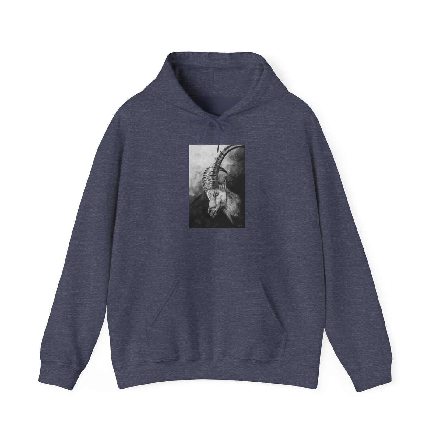 Apex, Alpine Goat Graphic Unisex Hoodie