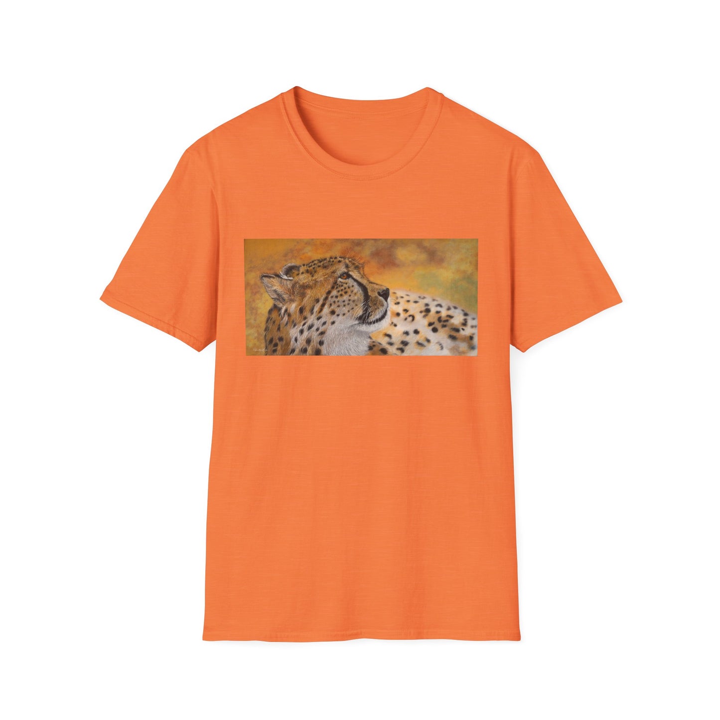 Cheetah Chill, Cheetah Unisex soft T-Shirt