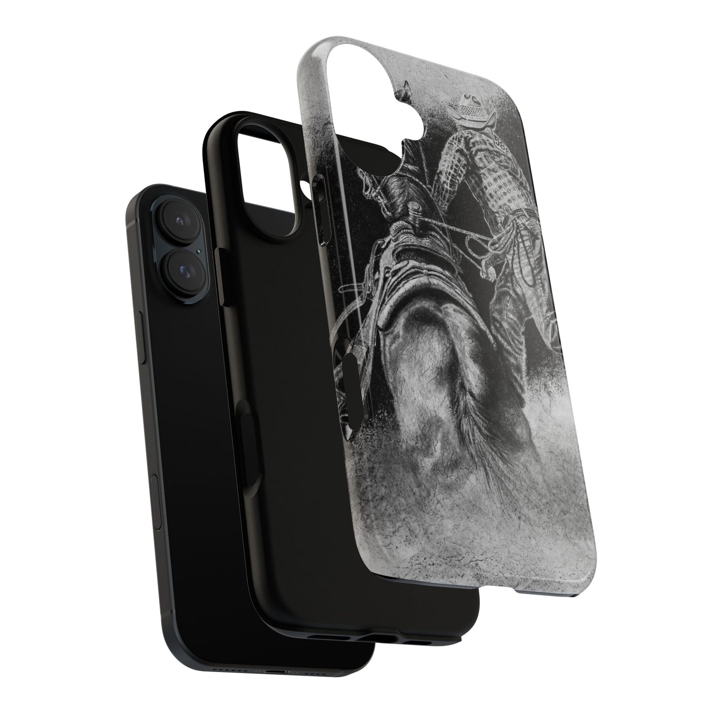 The Dismount. Steer Roper Phone Case