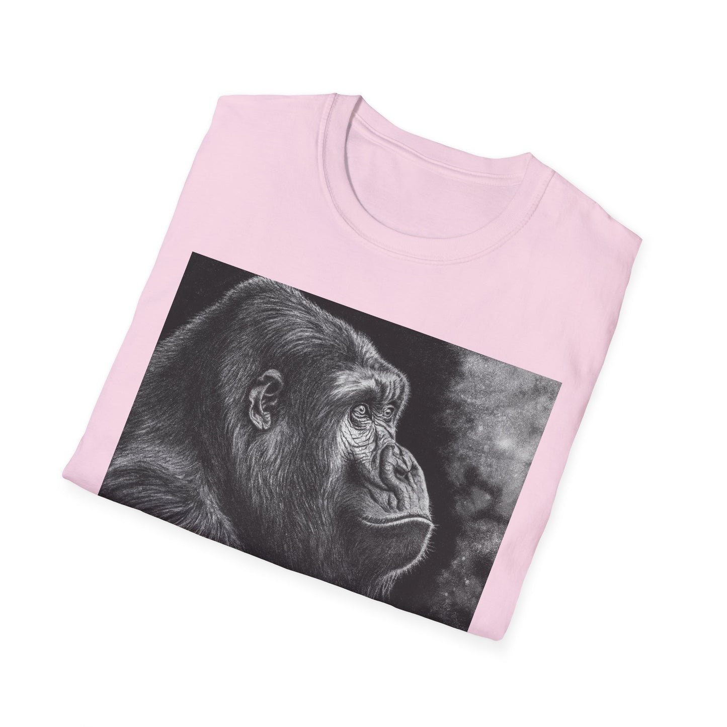 Gorilla Art T-Shirt, Unisex Tee