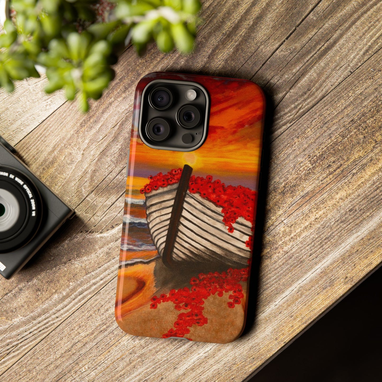 Grace Garden, Phone Case with Boat Design, Tough Cases