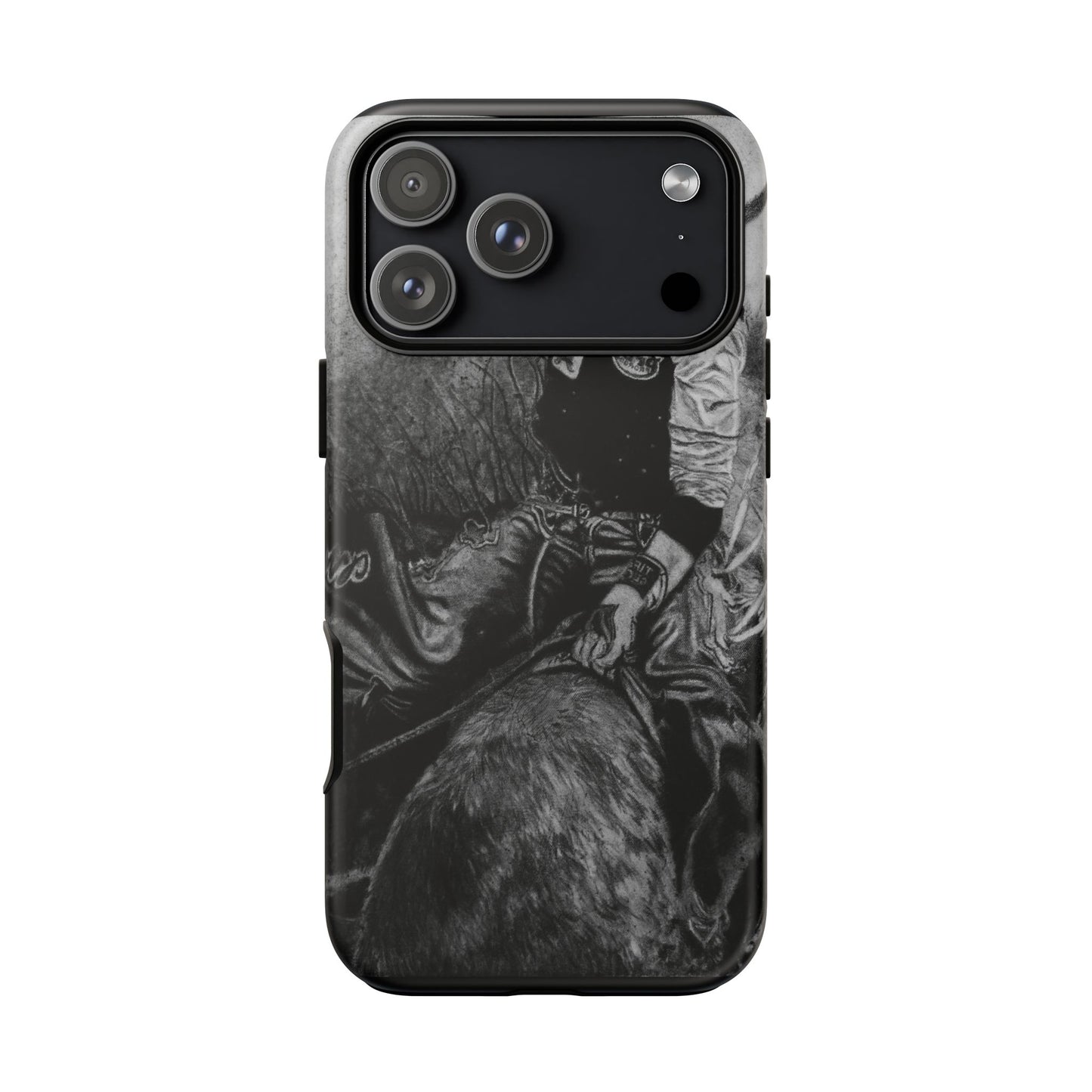 Gettin Frosty. Bull Rider Tough Cases: Durable Phone Case