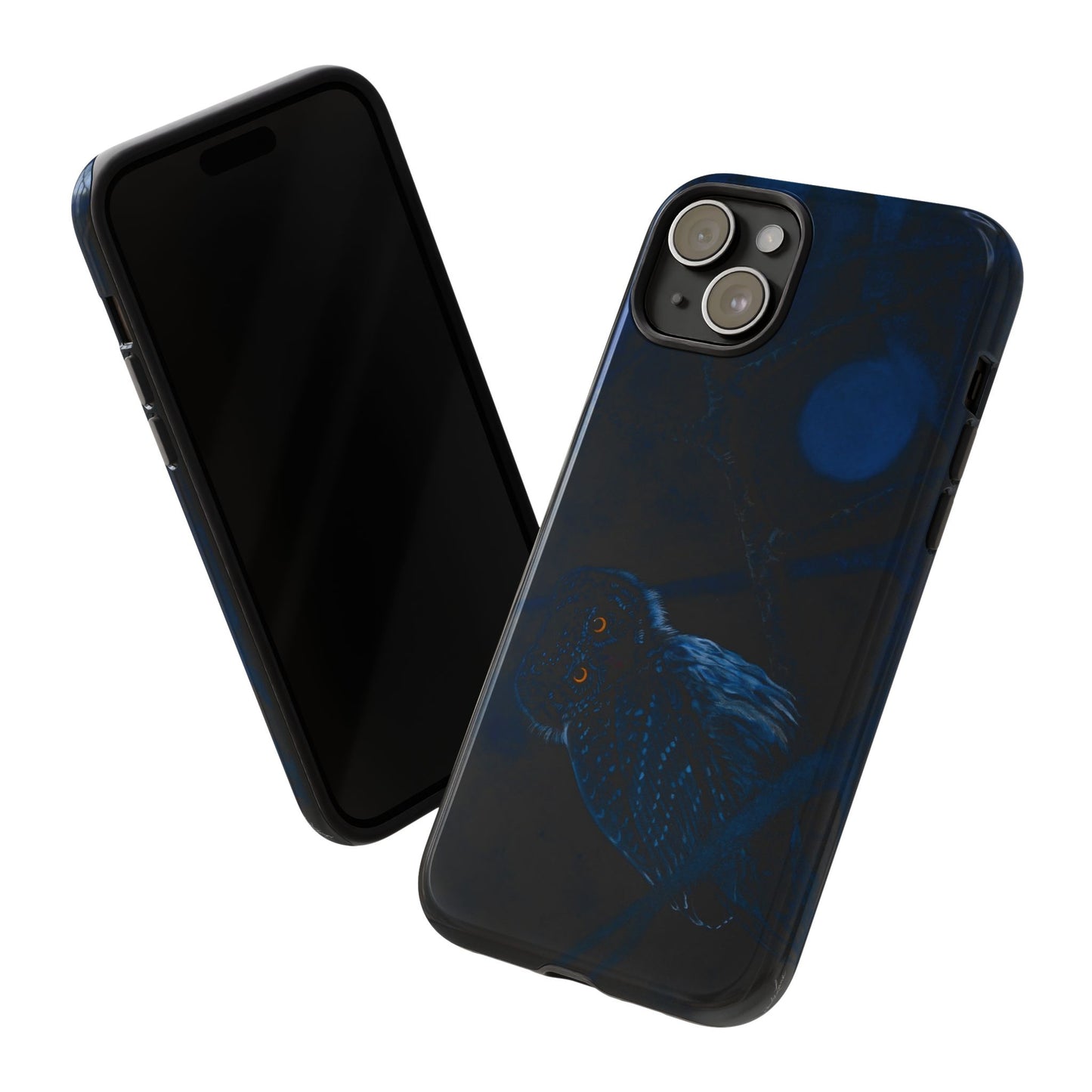 Bright Eyes, Owl Print Phone Case, Tough Cases