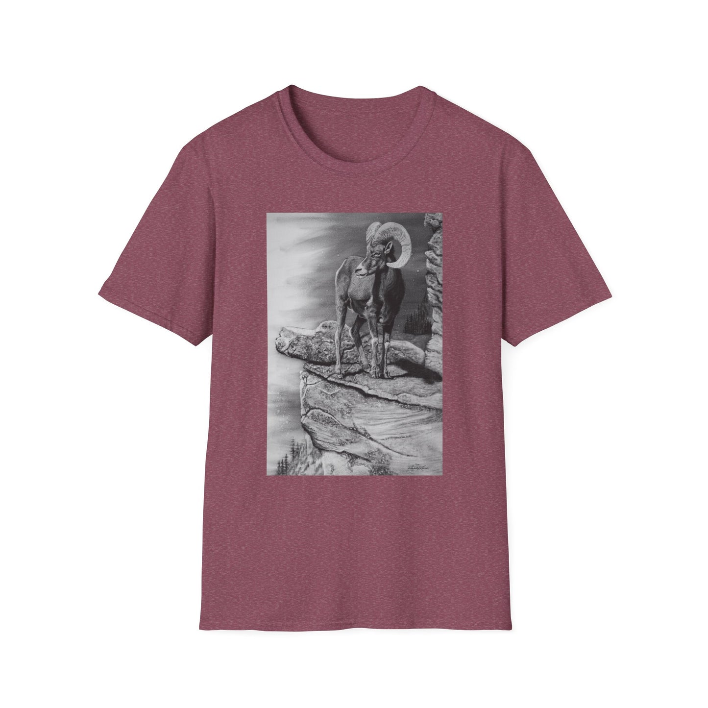 Legendary, Bighorn Sheep Unisex Softstyle Tee