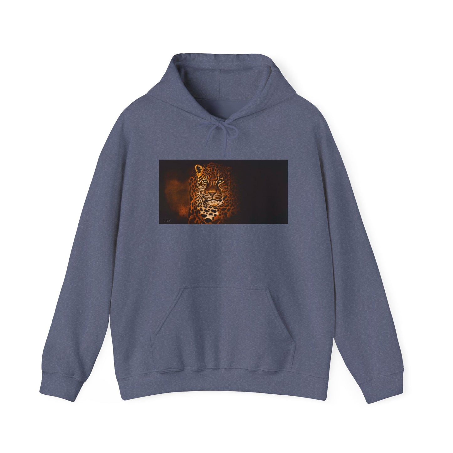 Shadow Hunter, Leopard Print Unisex Hoodie