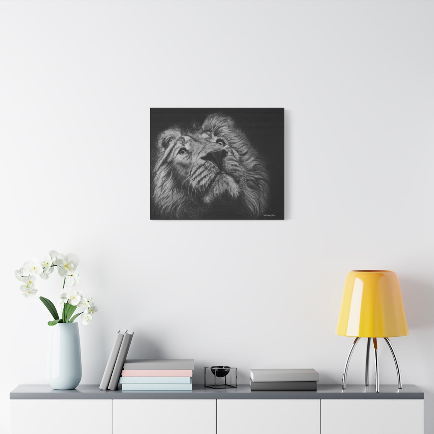 Renown, Majestic Lion Canvas Print