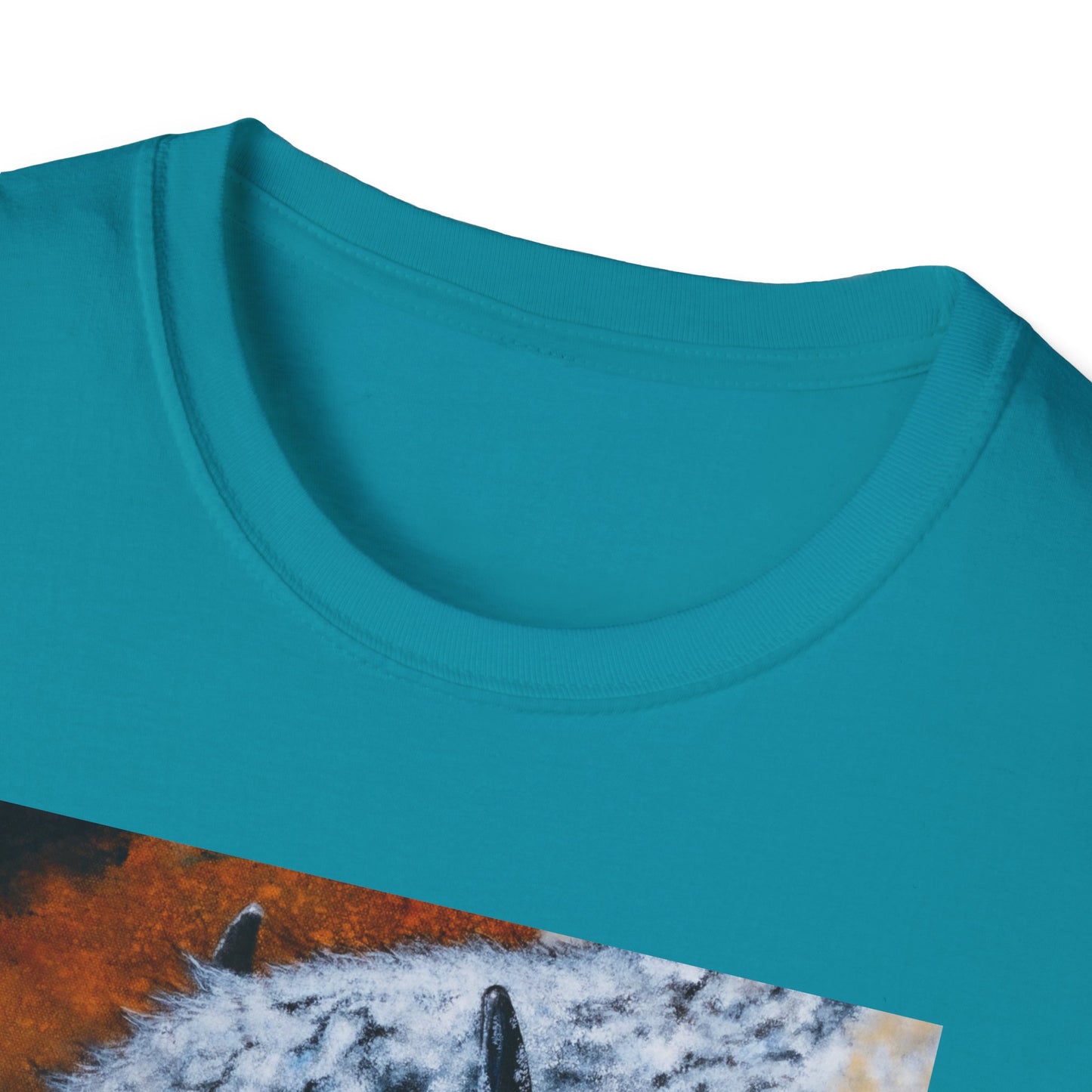 Storm Bison, Unisex Softstyle T-Shirt