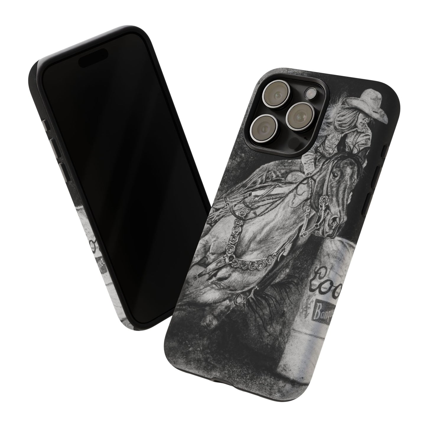 Sophie's Run. Rodeo Barrel Racer Phone Case