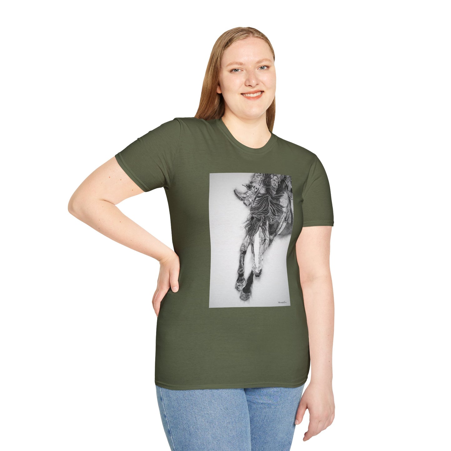Crazy 8. Rodeo Art Graphic Unisex T-Shirt