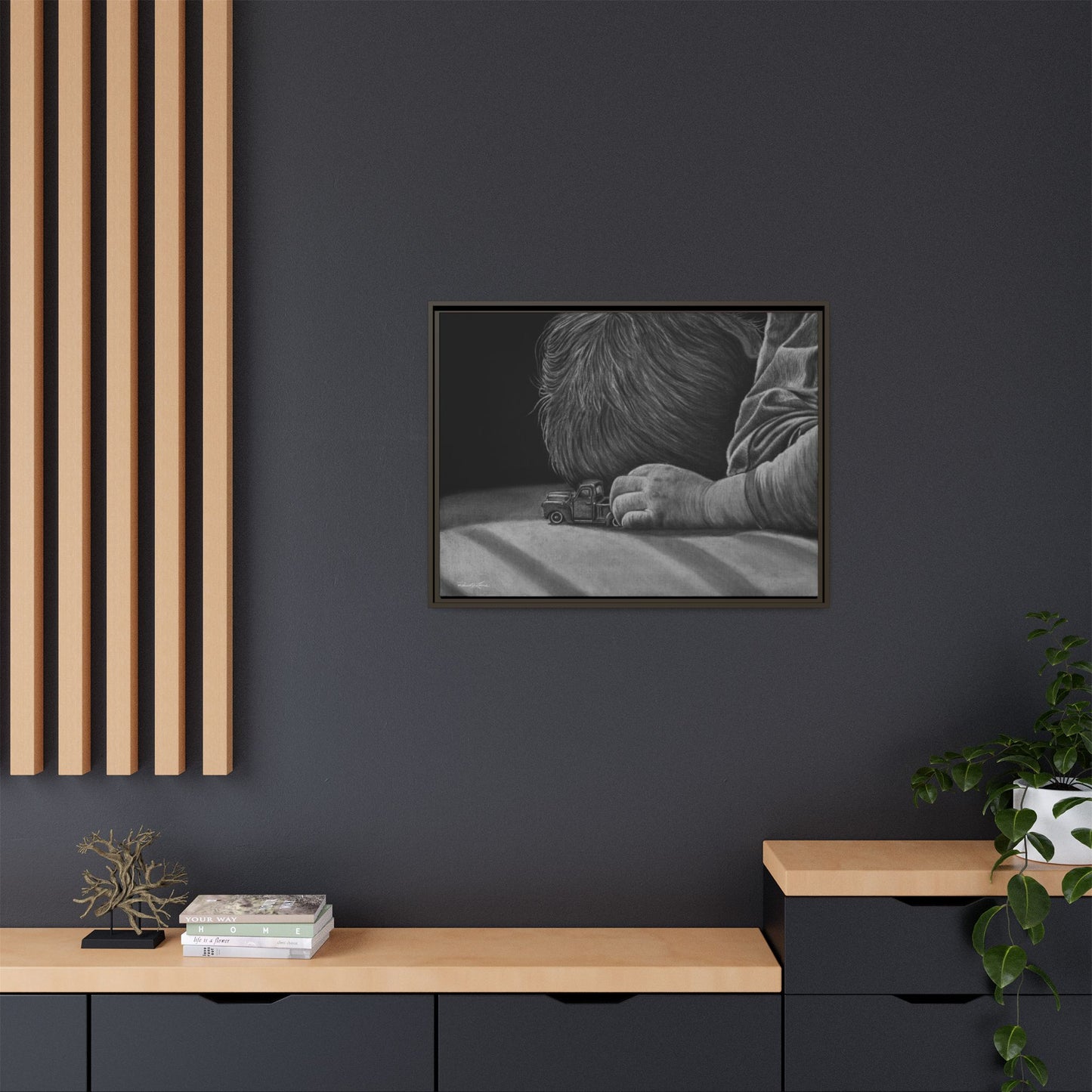 The Gift, Framed Fine Art Print