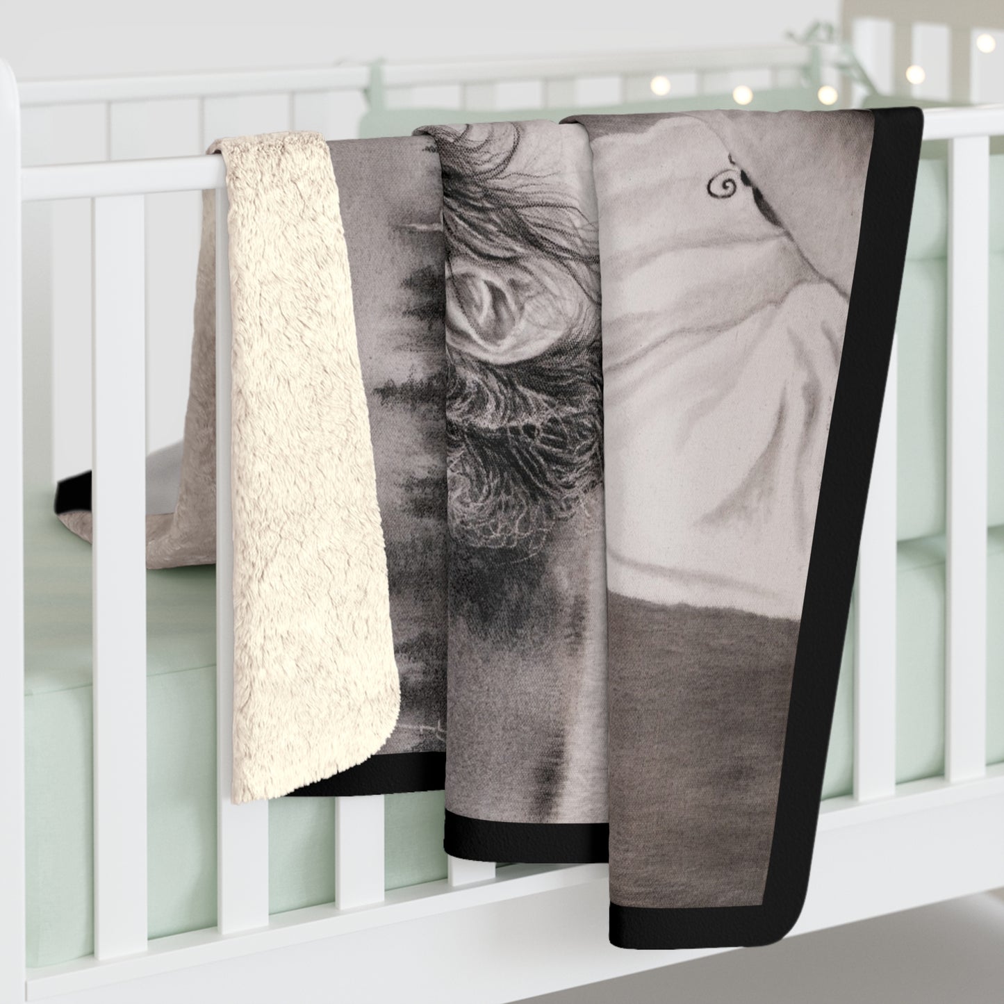 Hope, Cozy Sherpa Fleece Blanket