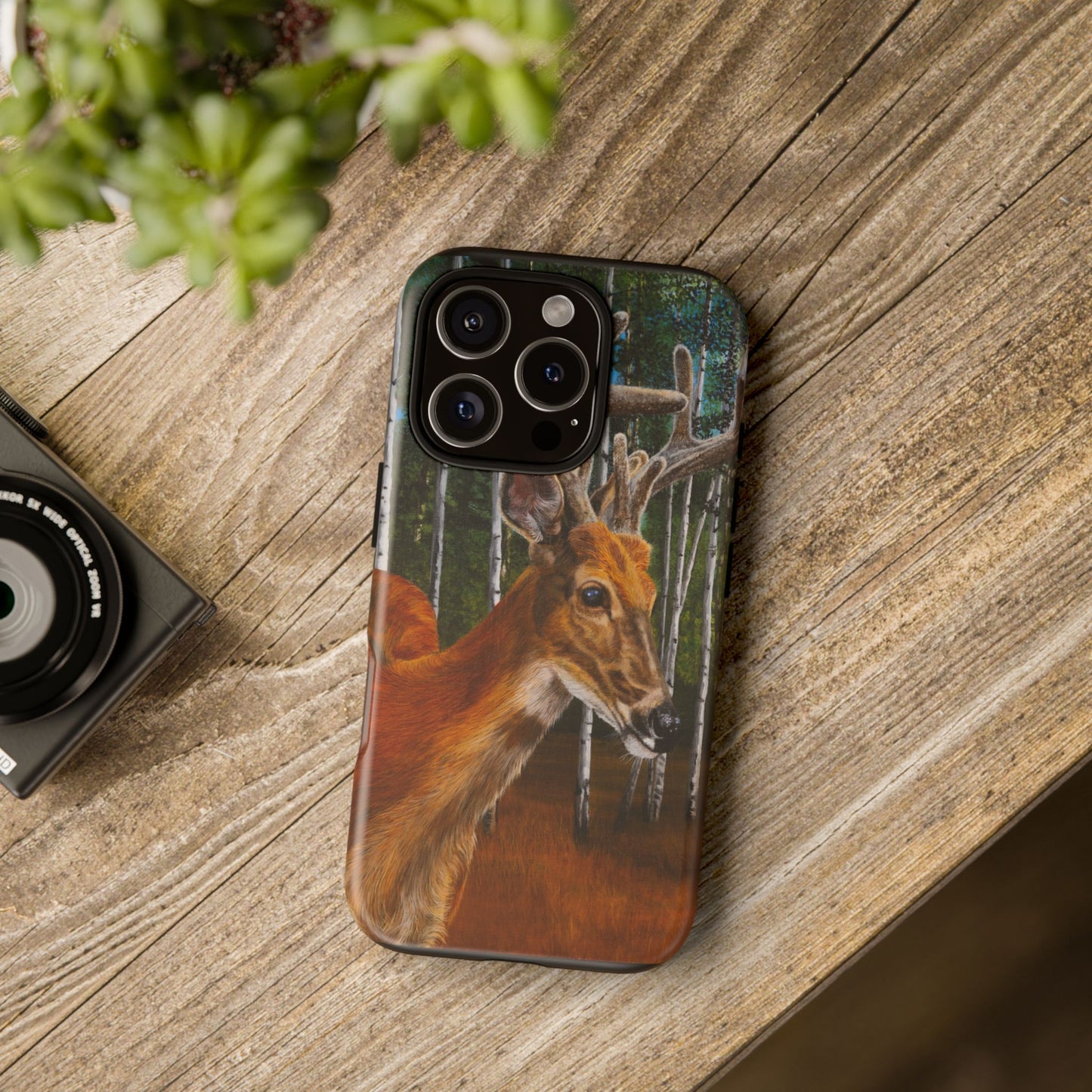 Velvet Crush, Deer Tough Phone Cases