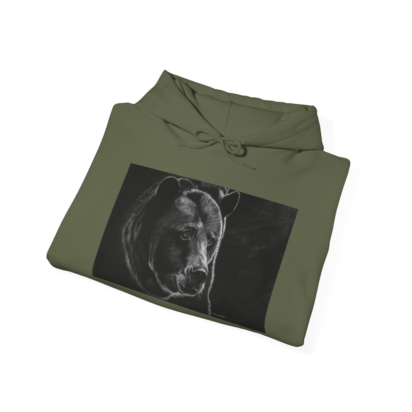 Dominance, Bear Design Unisex Hoodie