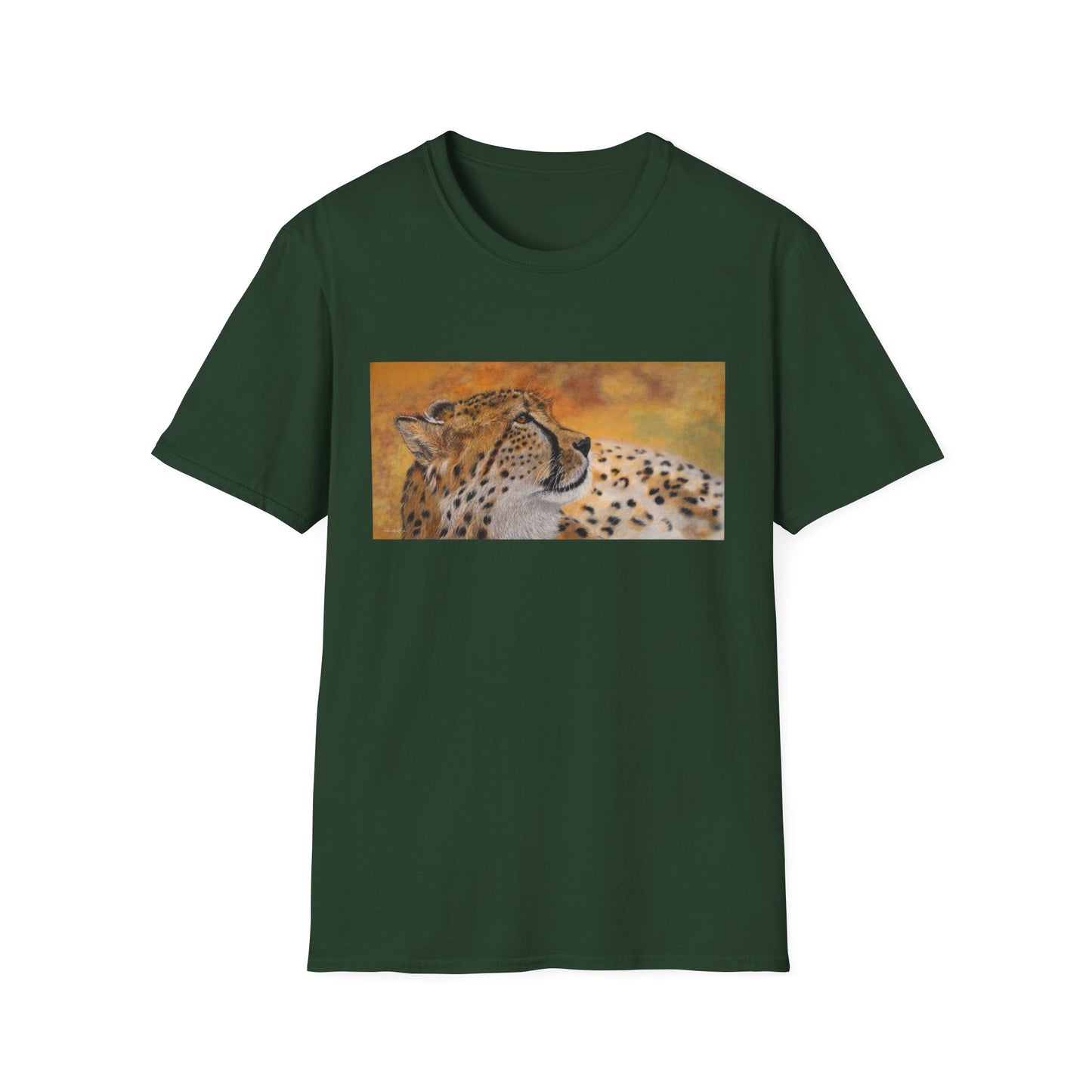 Cheetah Chill, Cheetah Unisex soft T-Shirt