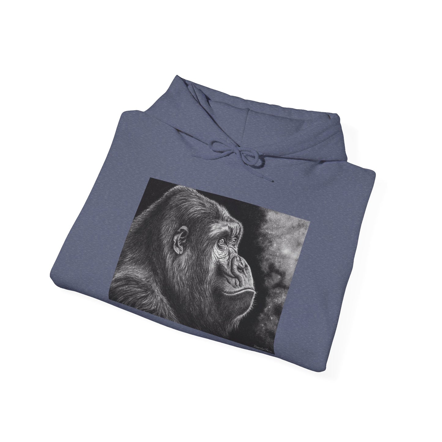 Gorilla Portrait Unisex Hoodie