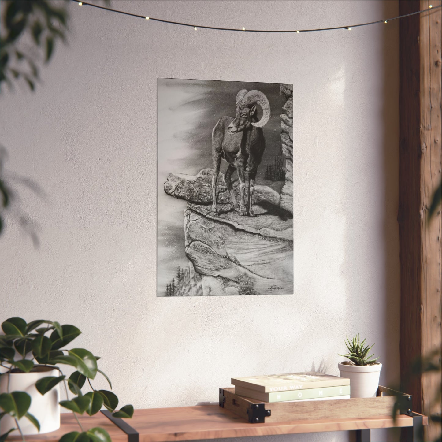 Legendary, Bighorn Sheep Fine Art Print