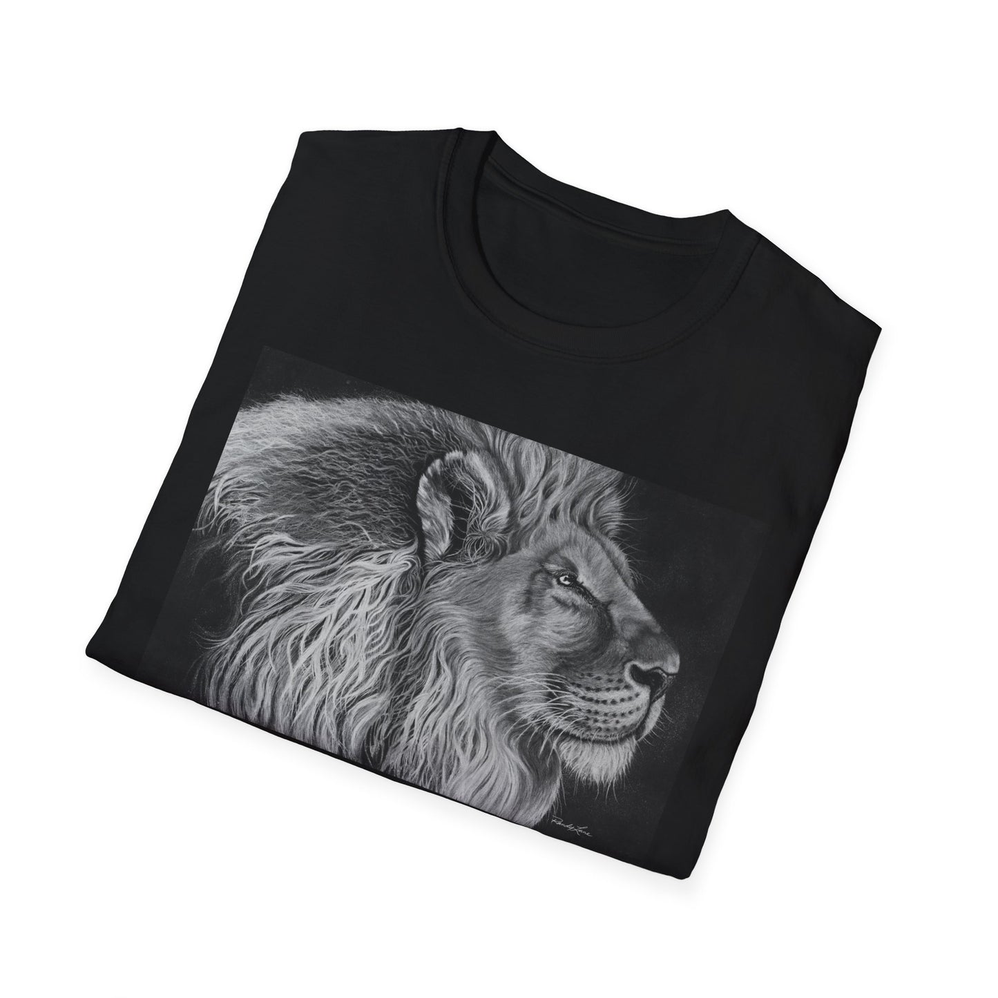 King of Cool, Lion Graphic Tee - Unisex Softstyle T-Shirt