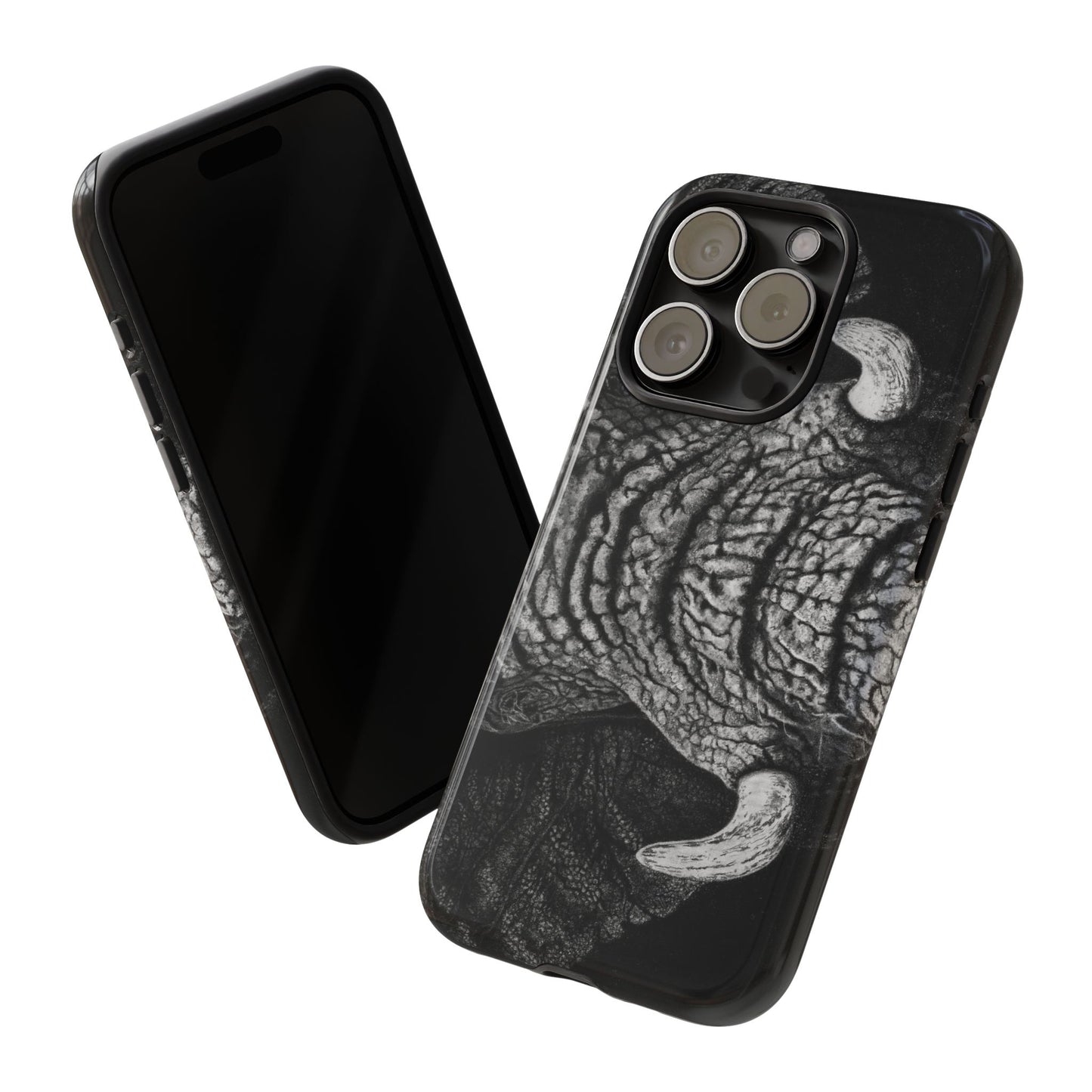 Ebony and Ivory, Elephant Phone Case, Tough Cases
