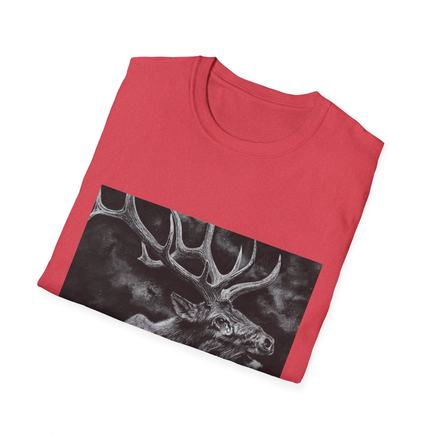 Gladiator, Elk Design Unisex Softstyle Tee